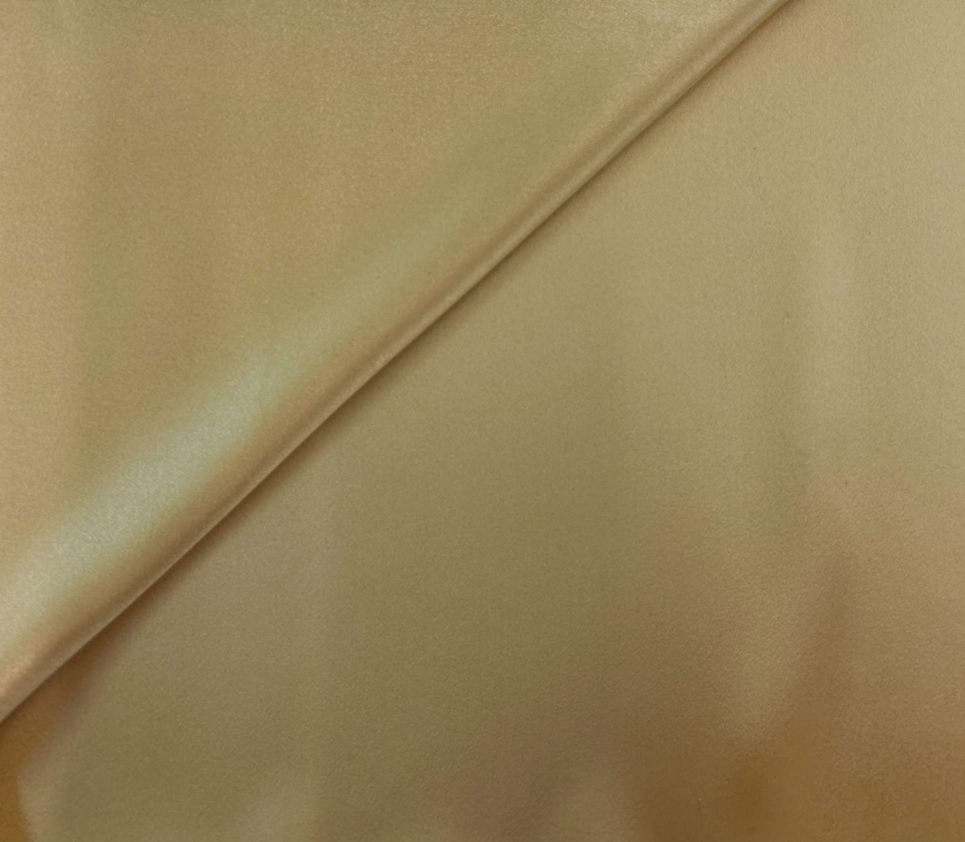 Wide Width Silk Crepe Satin in Banana (40 momme)