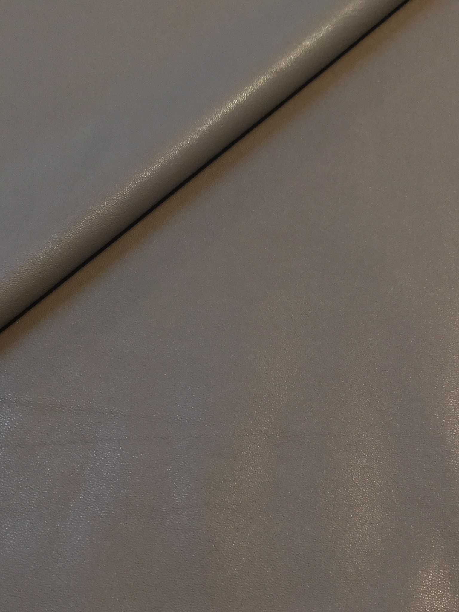 Stretch Faux Leather in Taupe