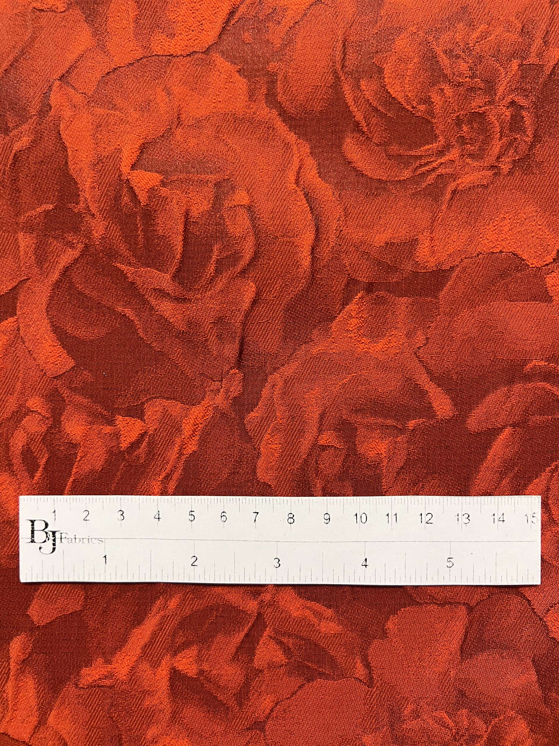 Polyester Matelassé Red