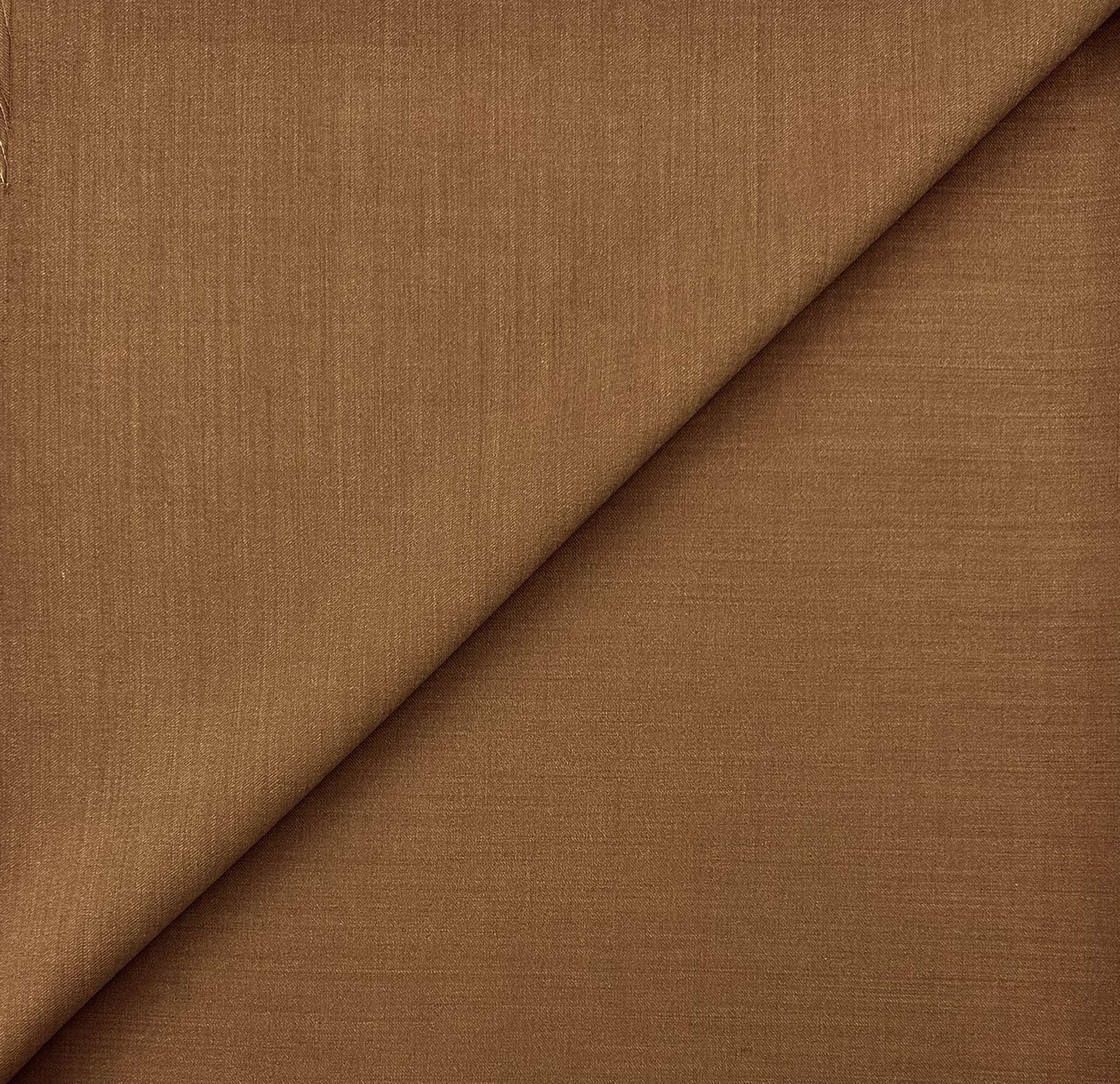 Italian Wool Mohair Silk Gabardine Suiting in Amber