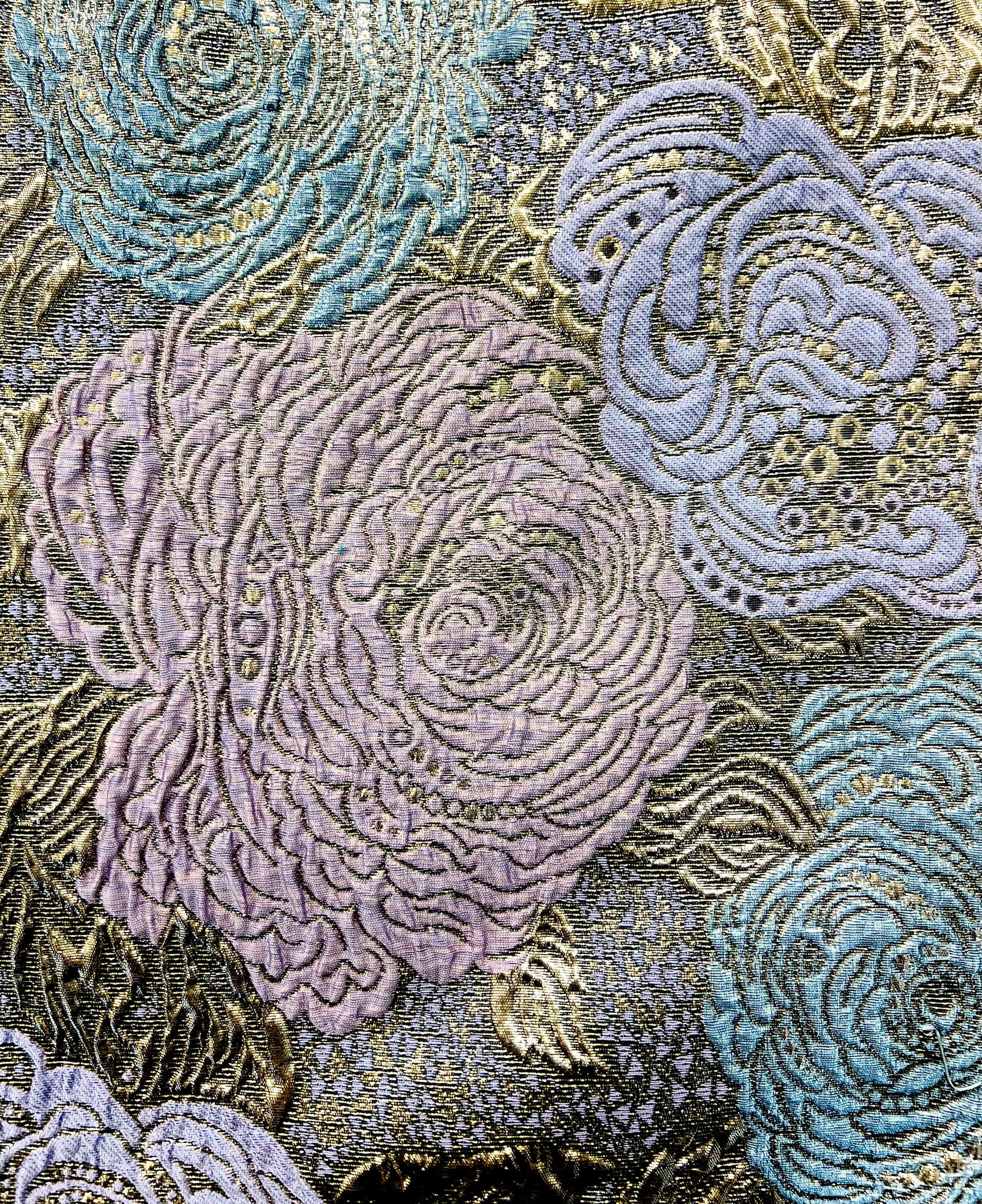 Metallic Matlassé Brocade