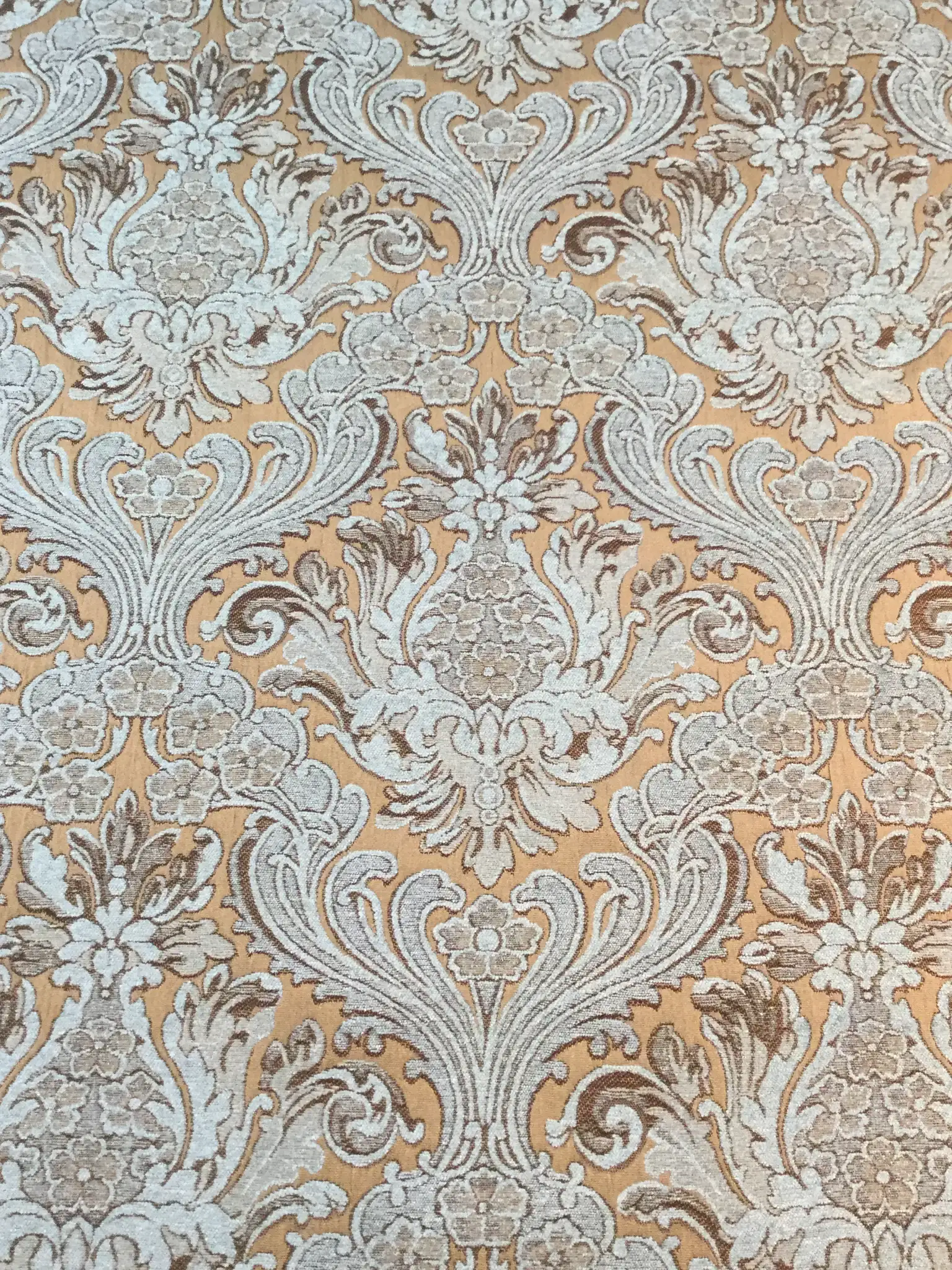 Viscose Polyester Blend Chenille Brocade