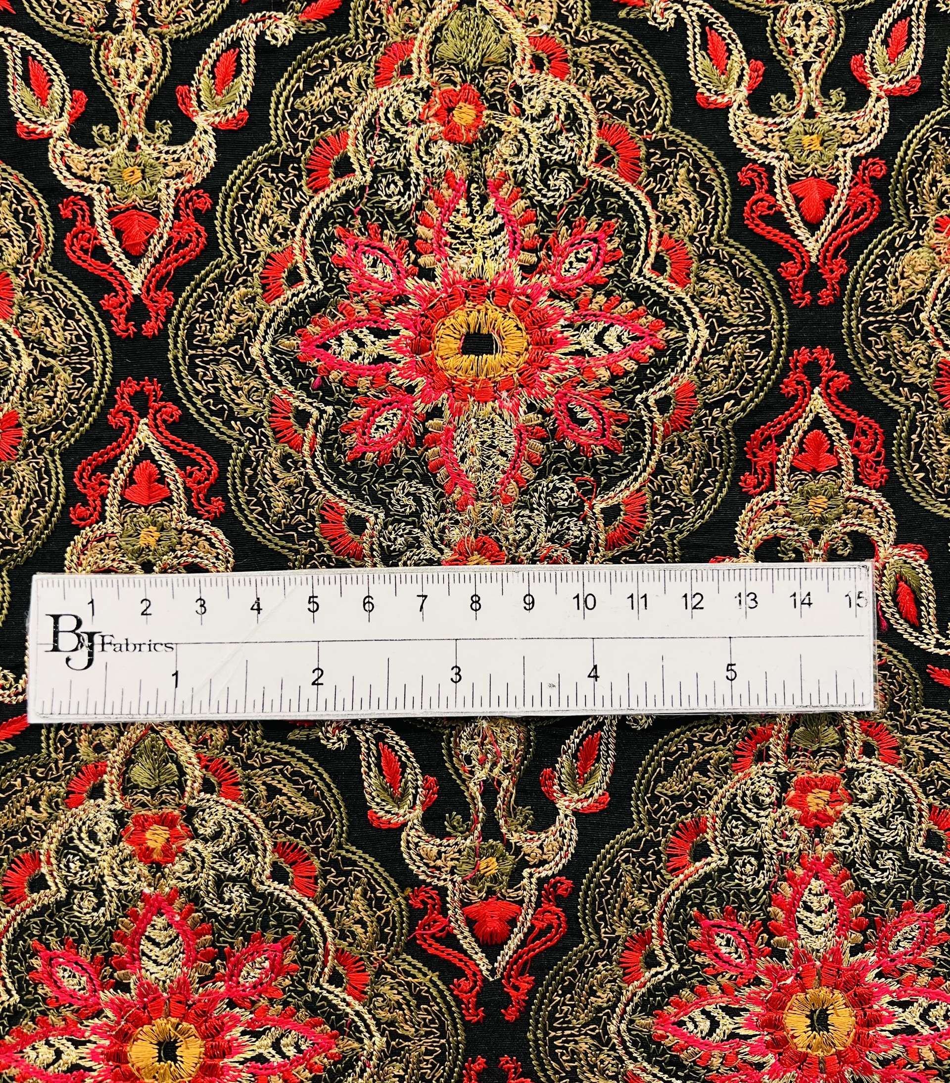 Embroidered Taffeta 