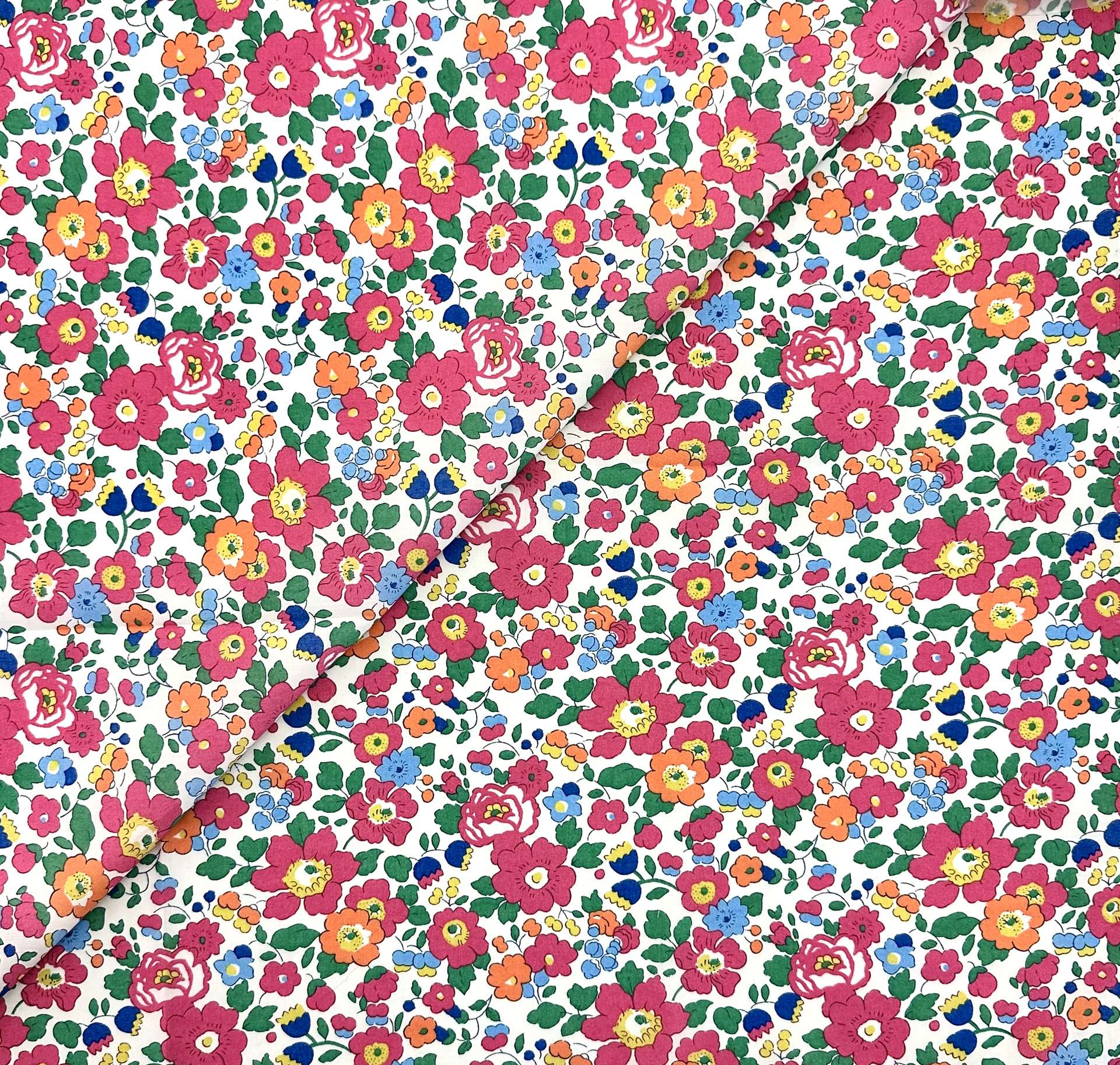 Liberty of London Cotton Lawn in Fuchsia