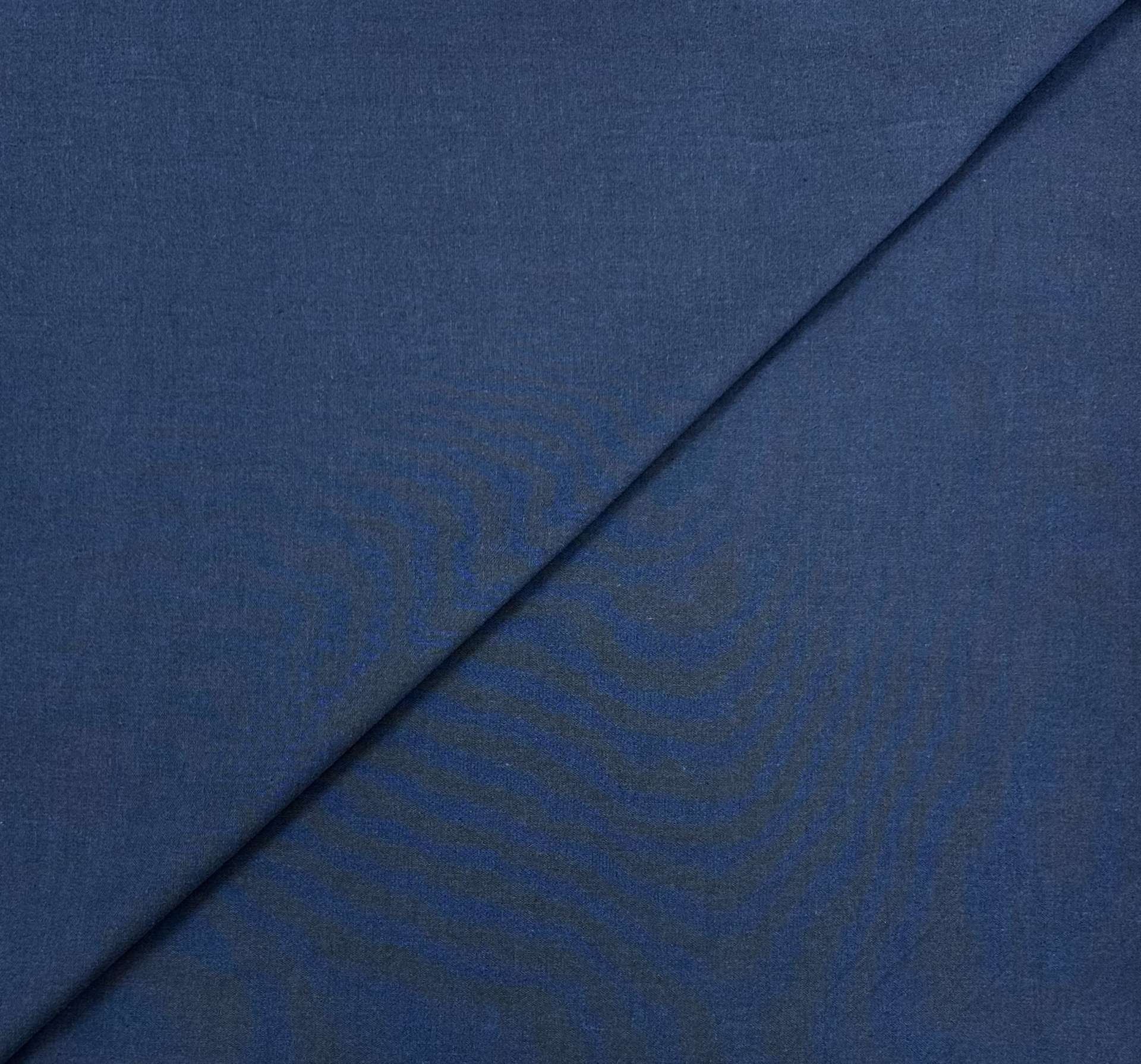Cotton Yarn Dyed Oxford in Dark Navy