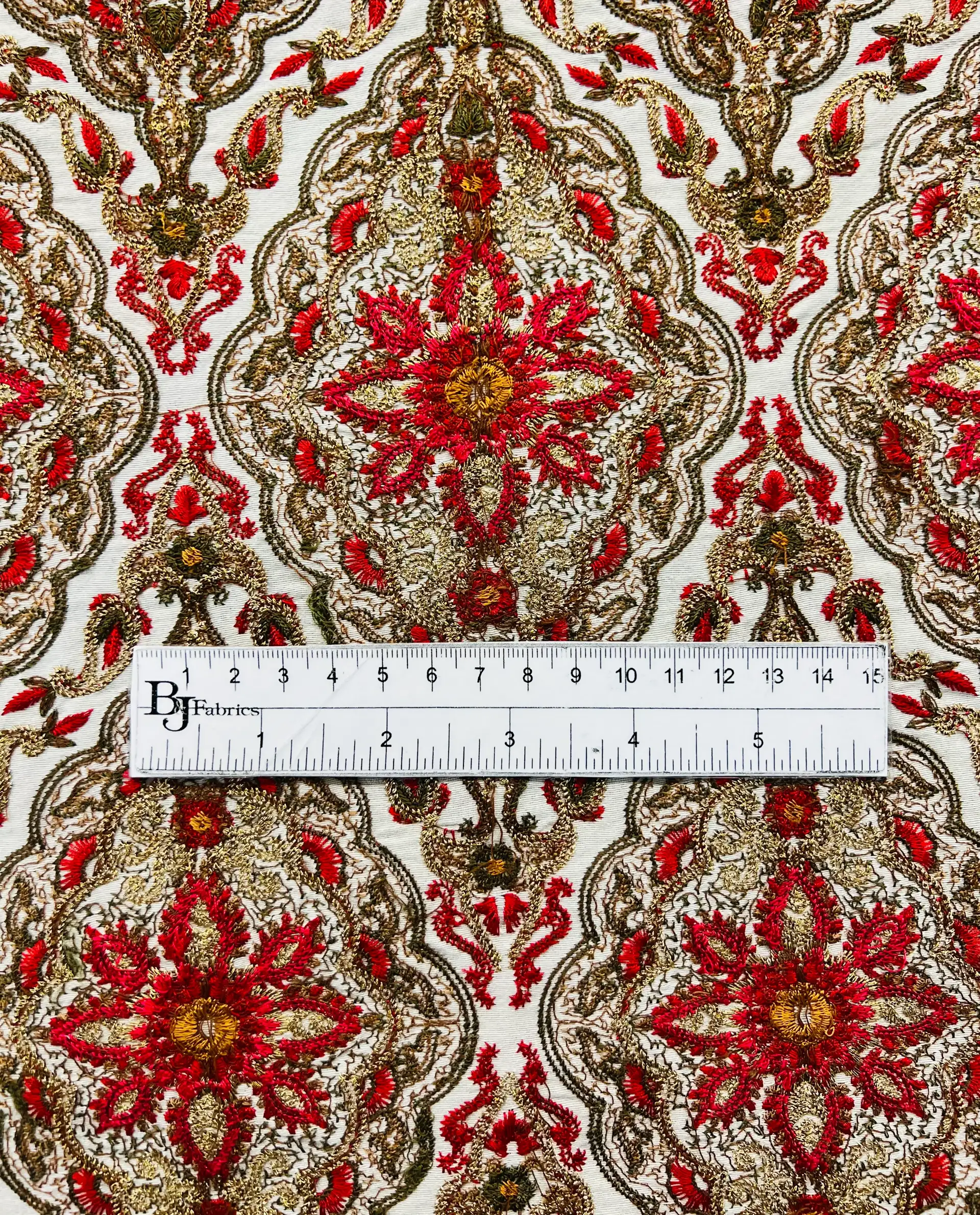 Embroidered Taffeta 