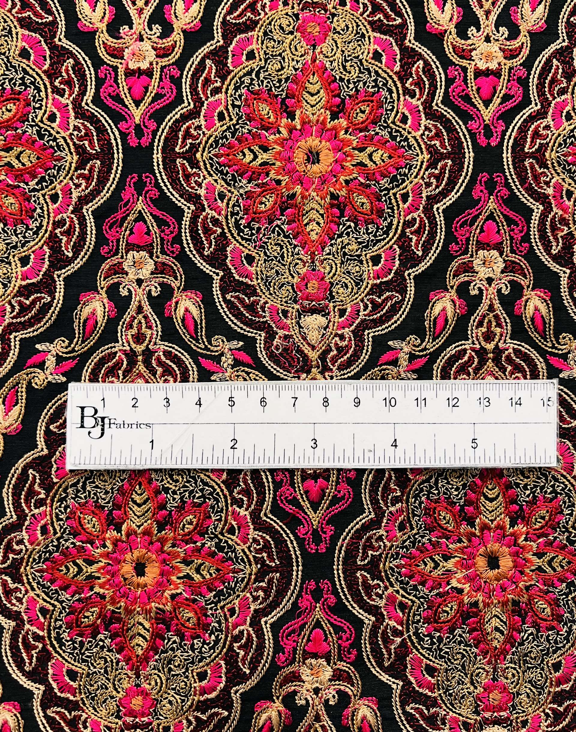 Embroidered Taffeta 