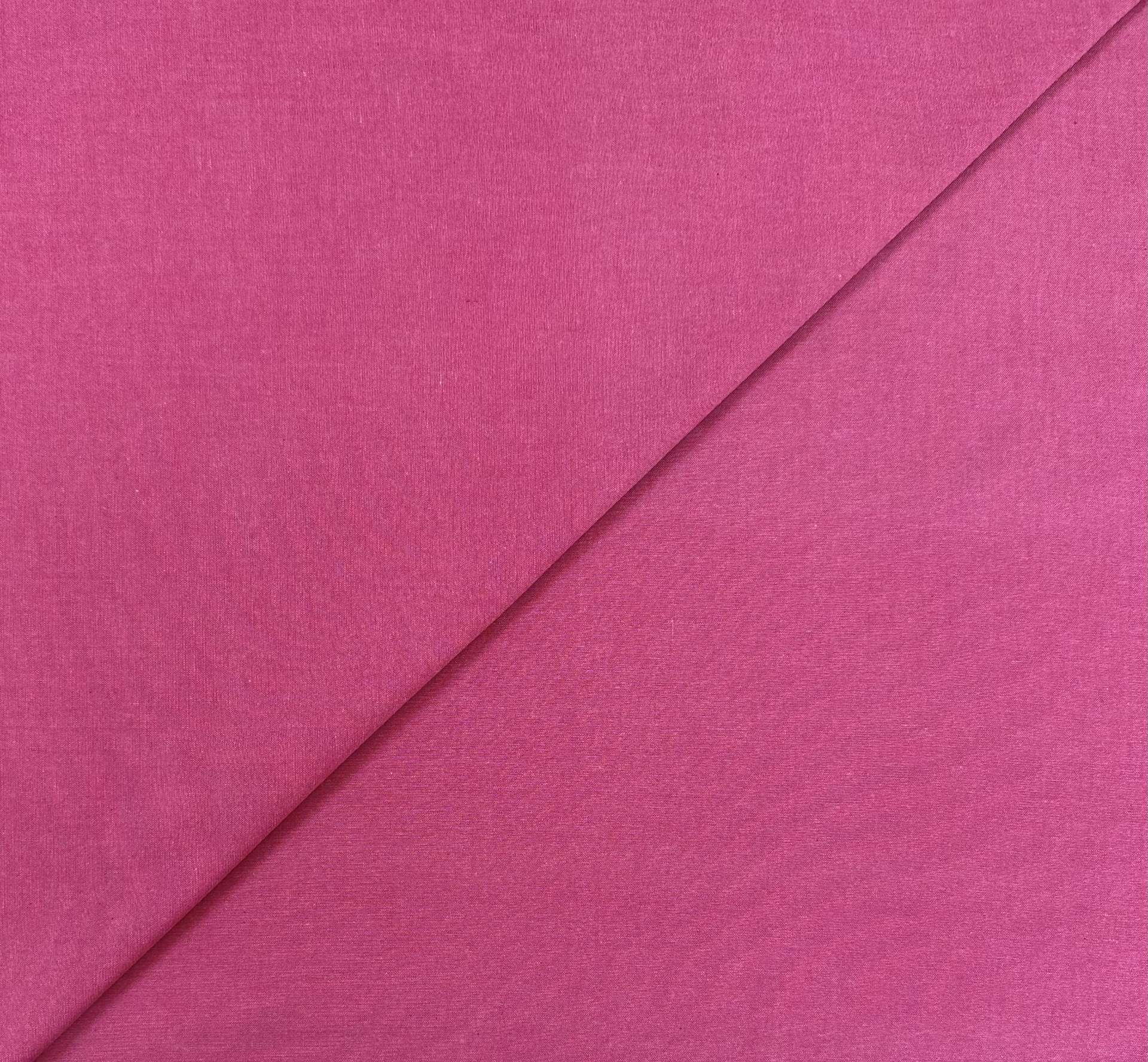 Cotton Yarn Dyed Oxford in Raspberry