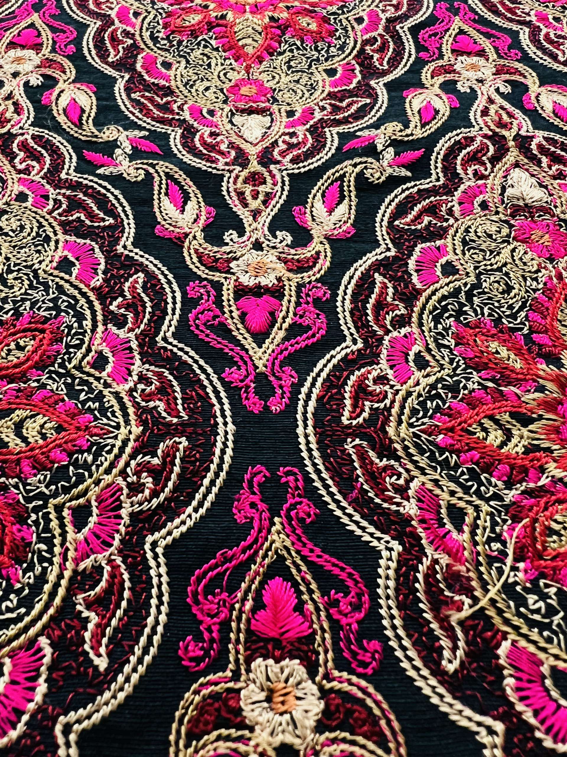 Embroidered Taffeta 