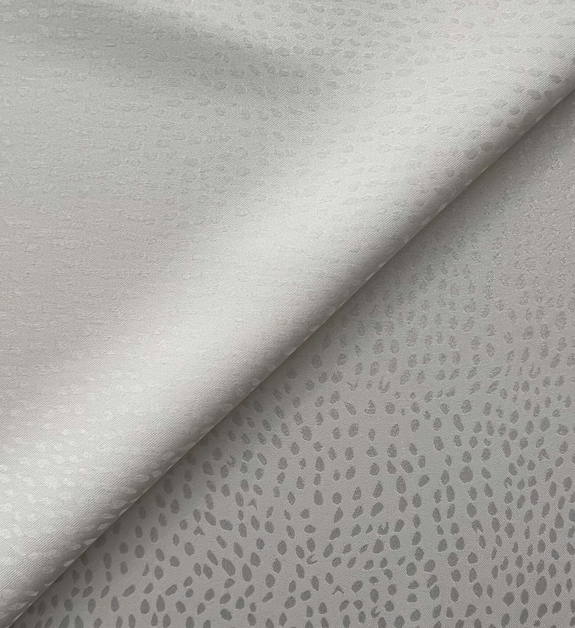 Stretch Jacquard in White