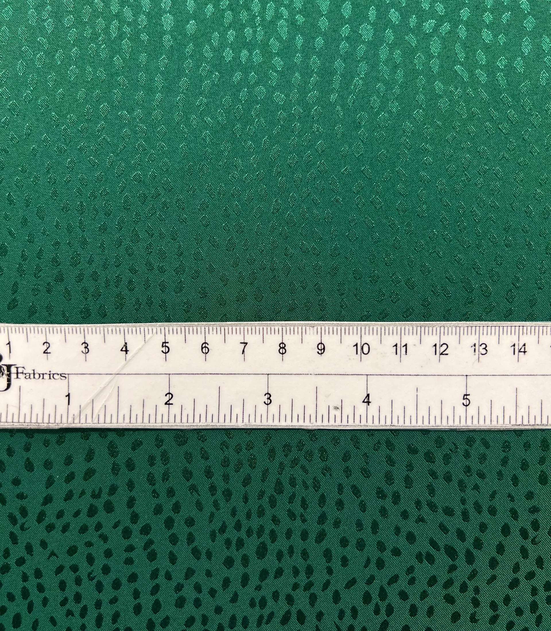 Stretch Jacquard in Green 