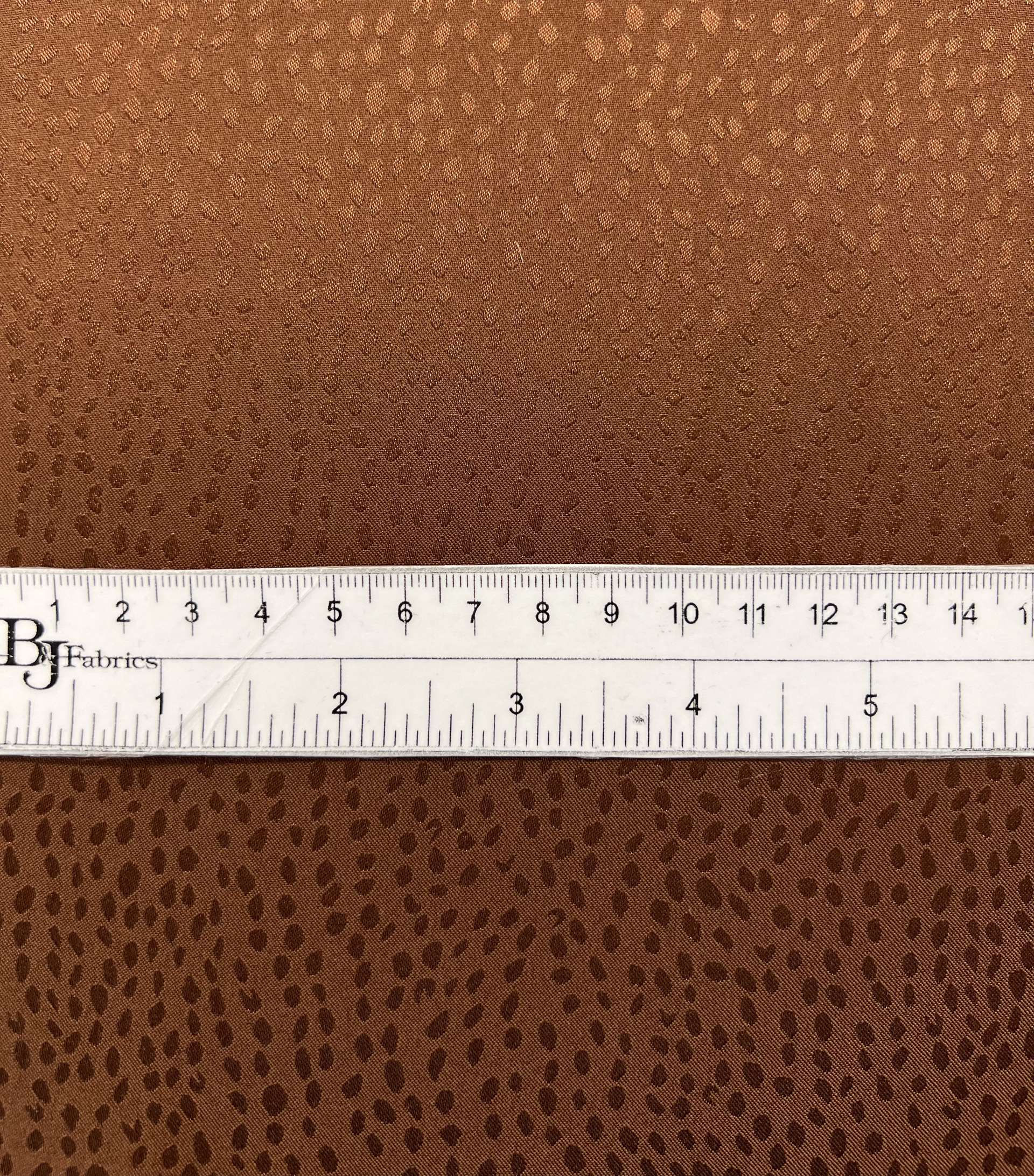 Stretch Jacquard in chocolate