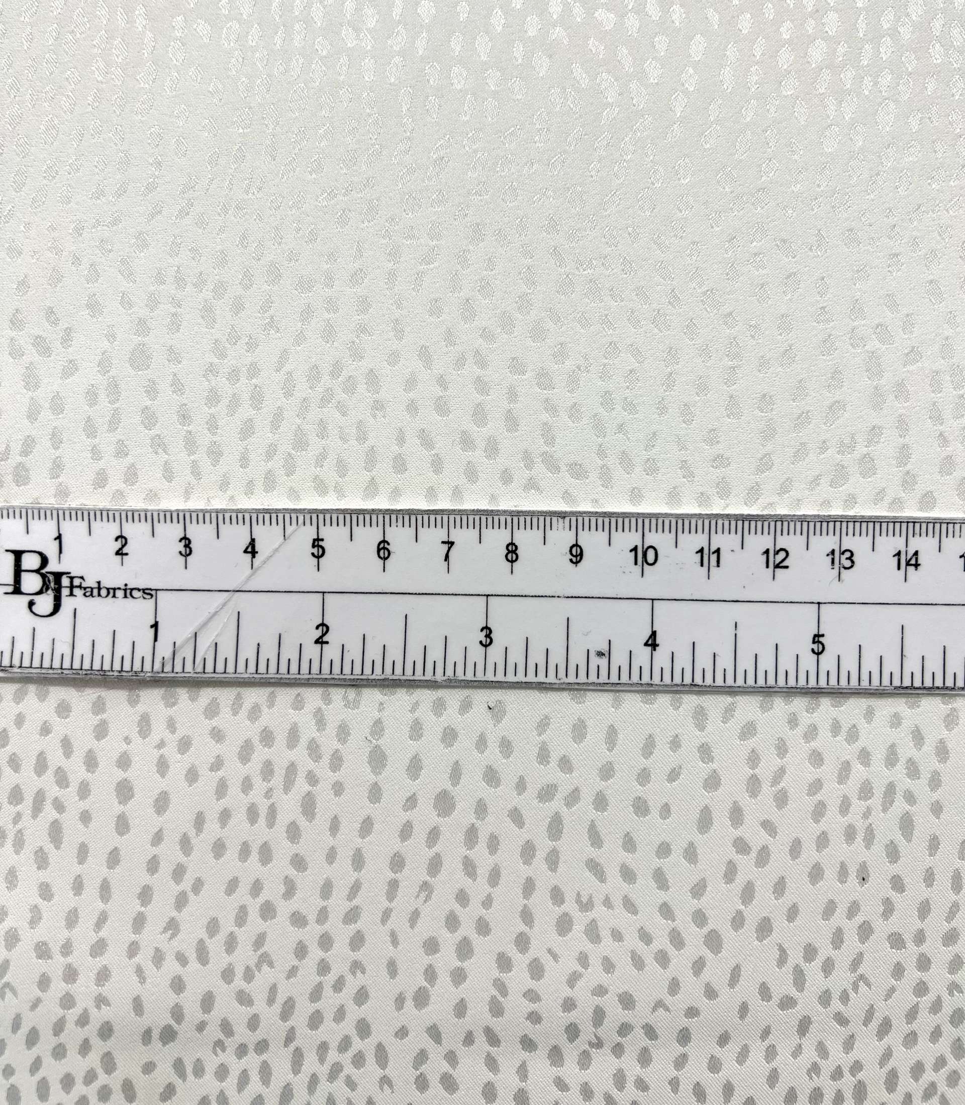 Stretch Jacquard in White