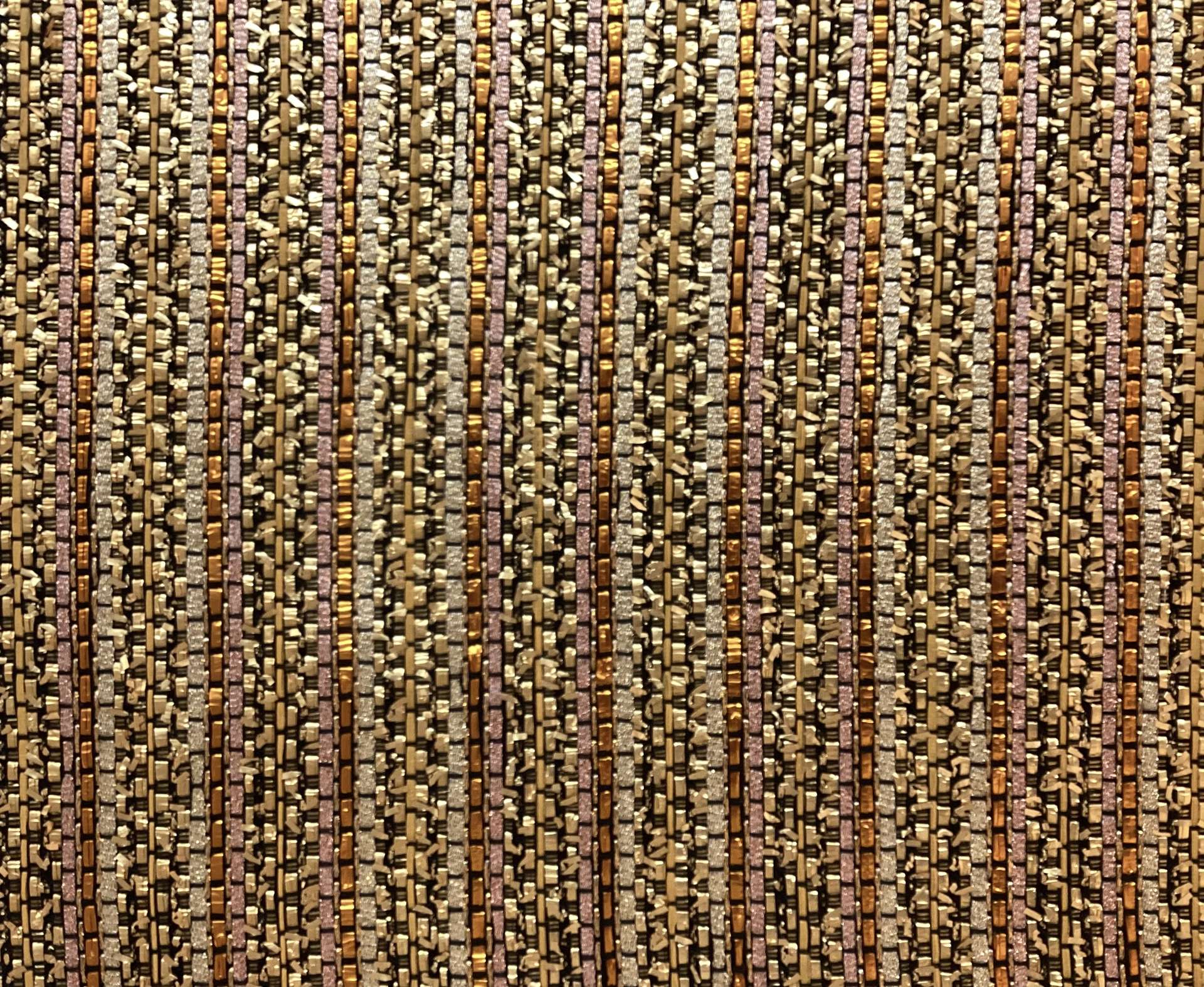 Italian Cotton Blend Metallic Couture Tweed