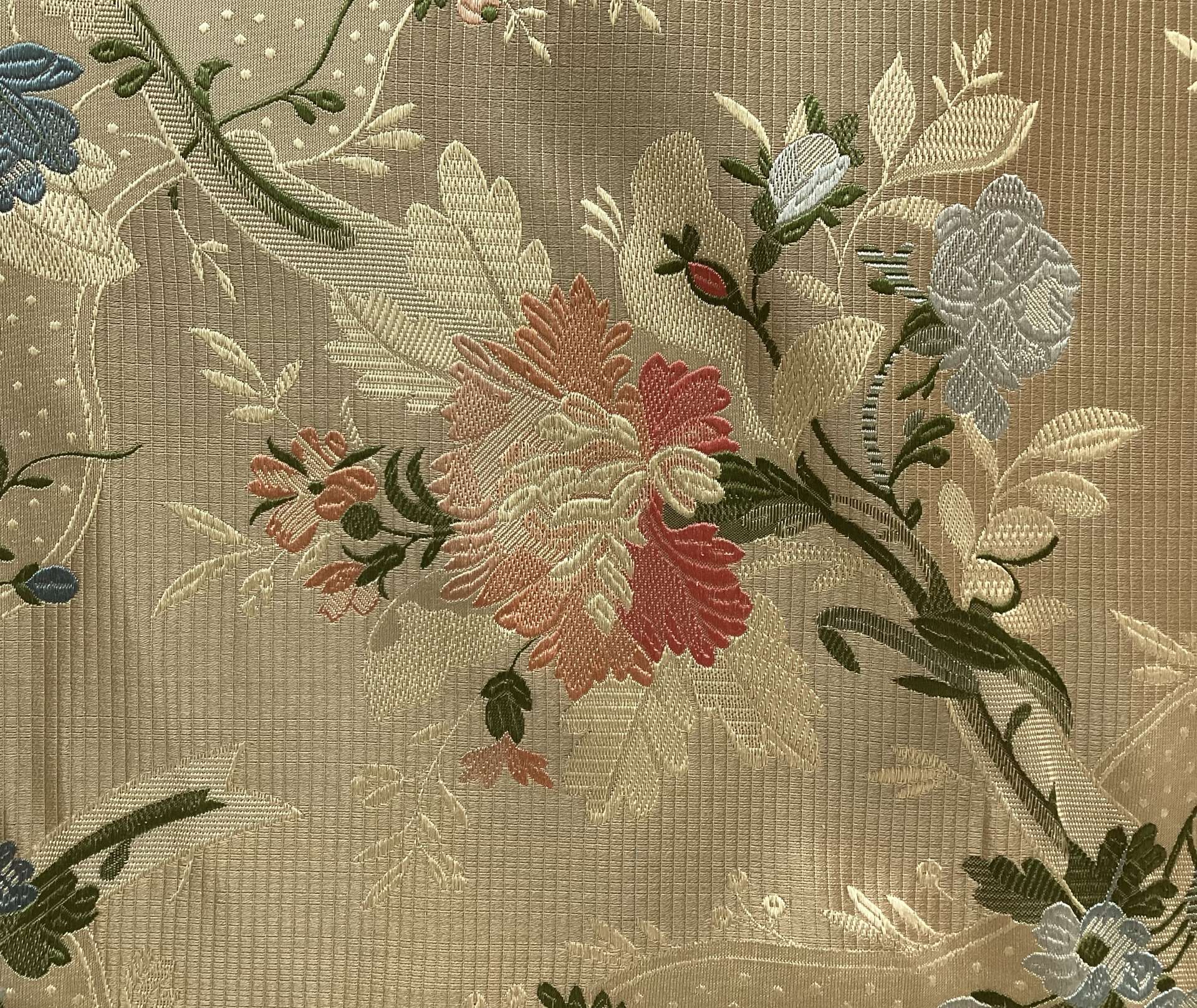 Silk Floral Brocade