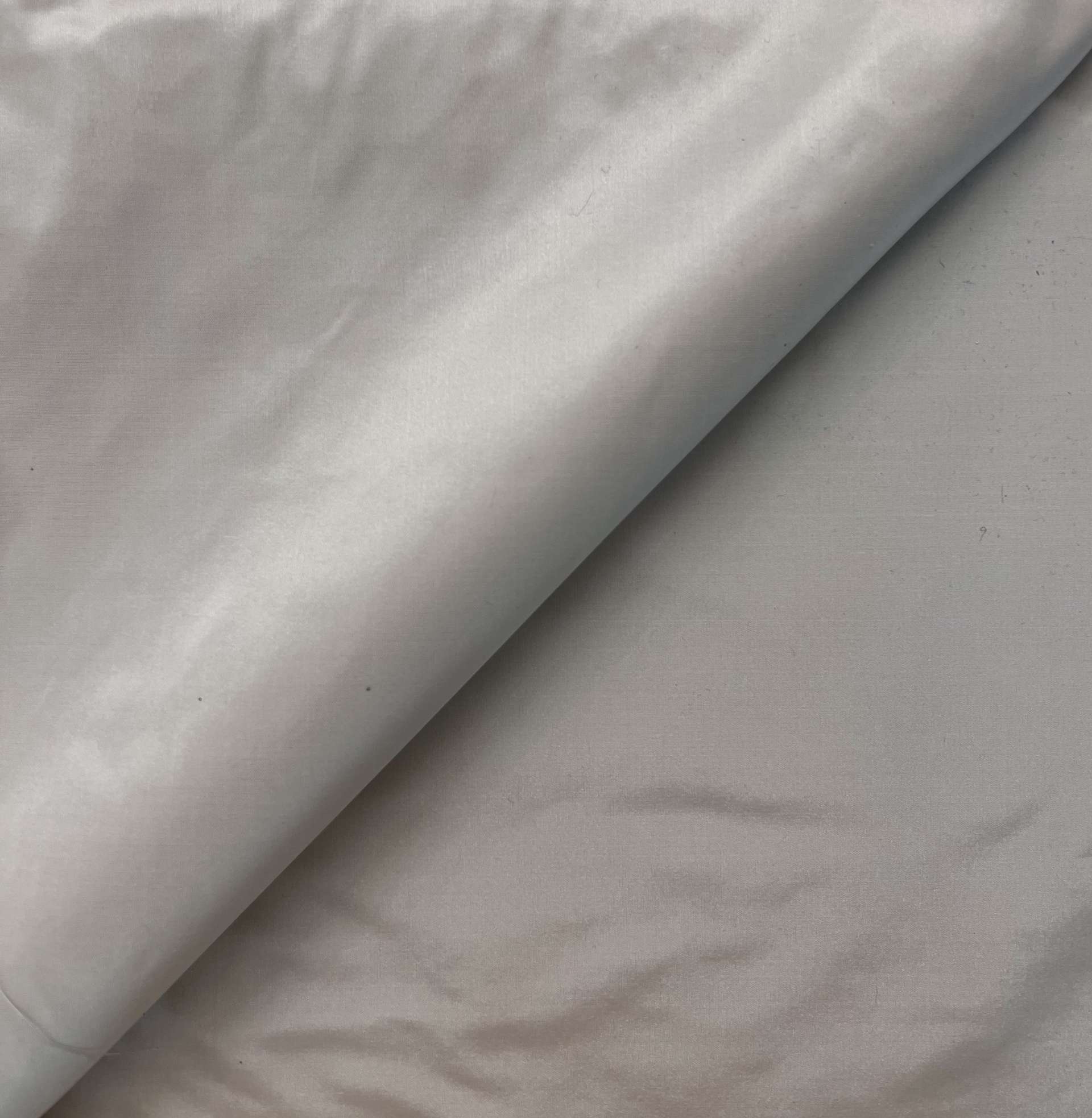 Silk Taffeta in Pewter