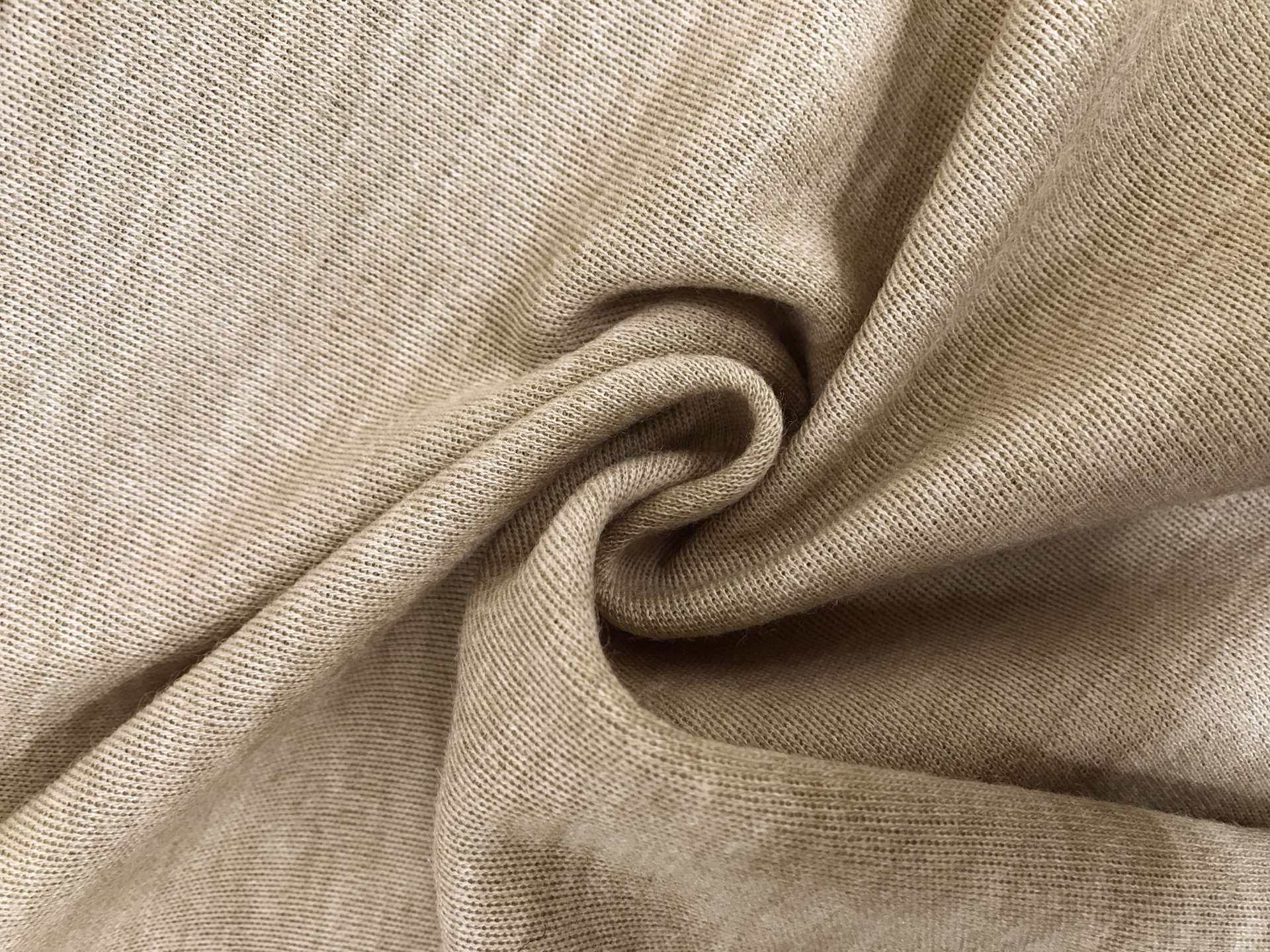 Wool Double Knit in Tan