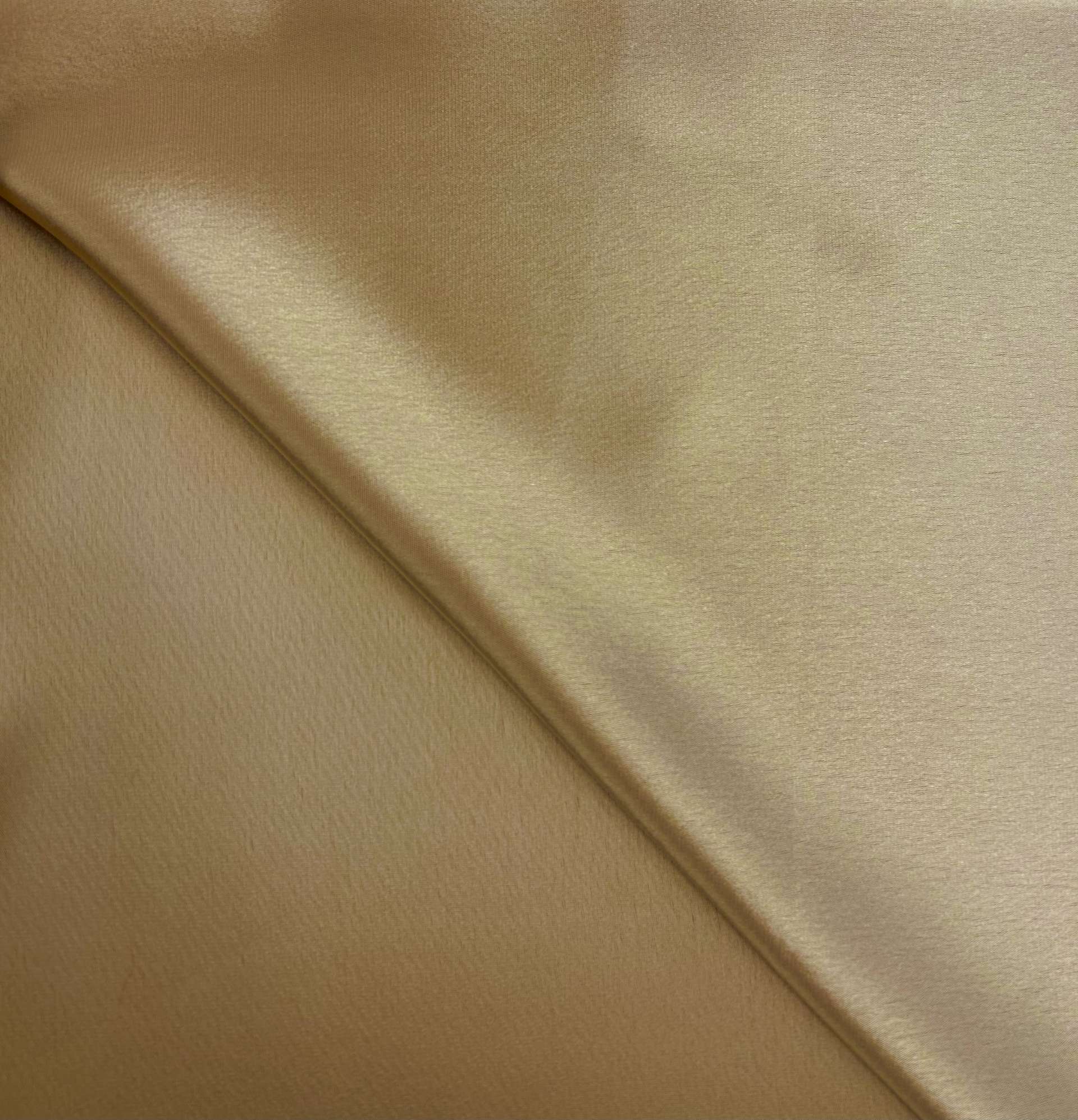 Triacetate Blend Charmeuse in Gold