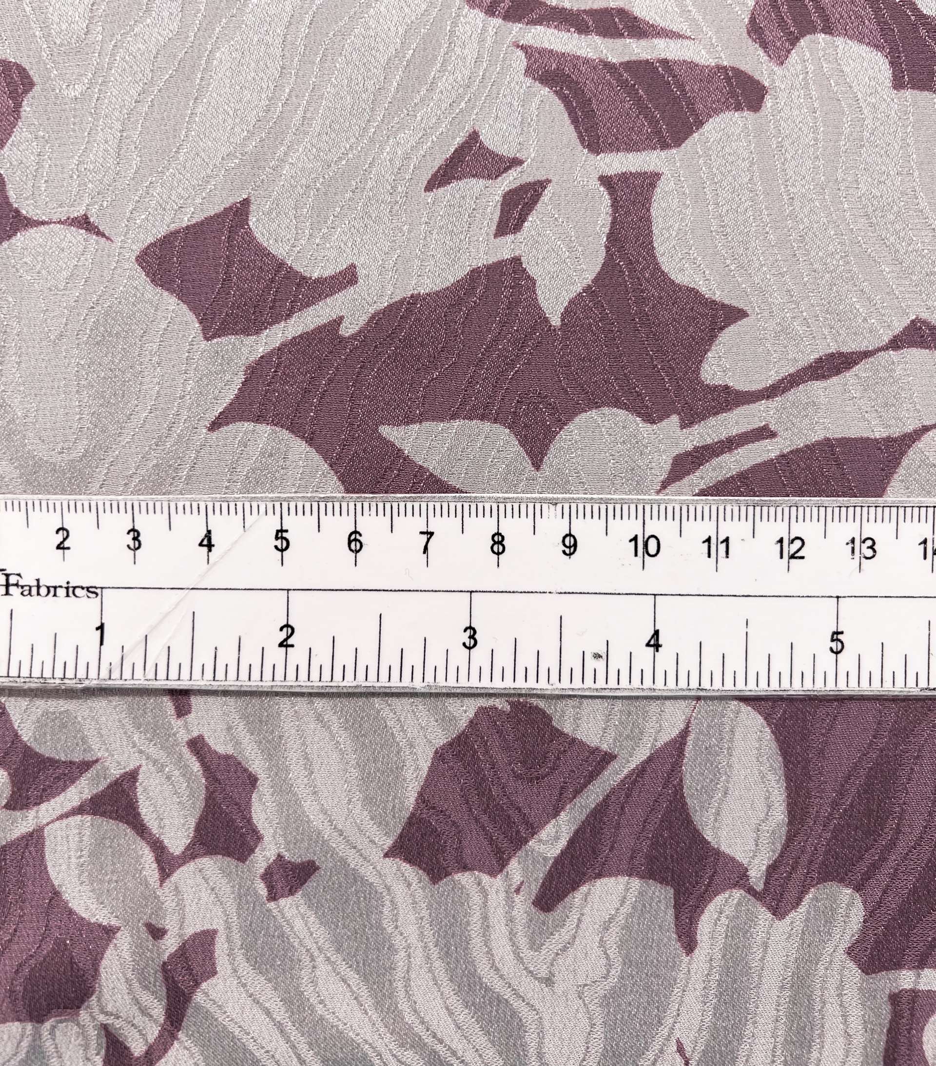 Silk Floral Printed jacquard