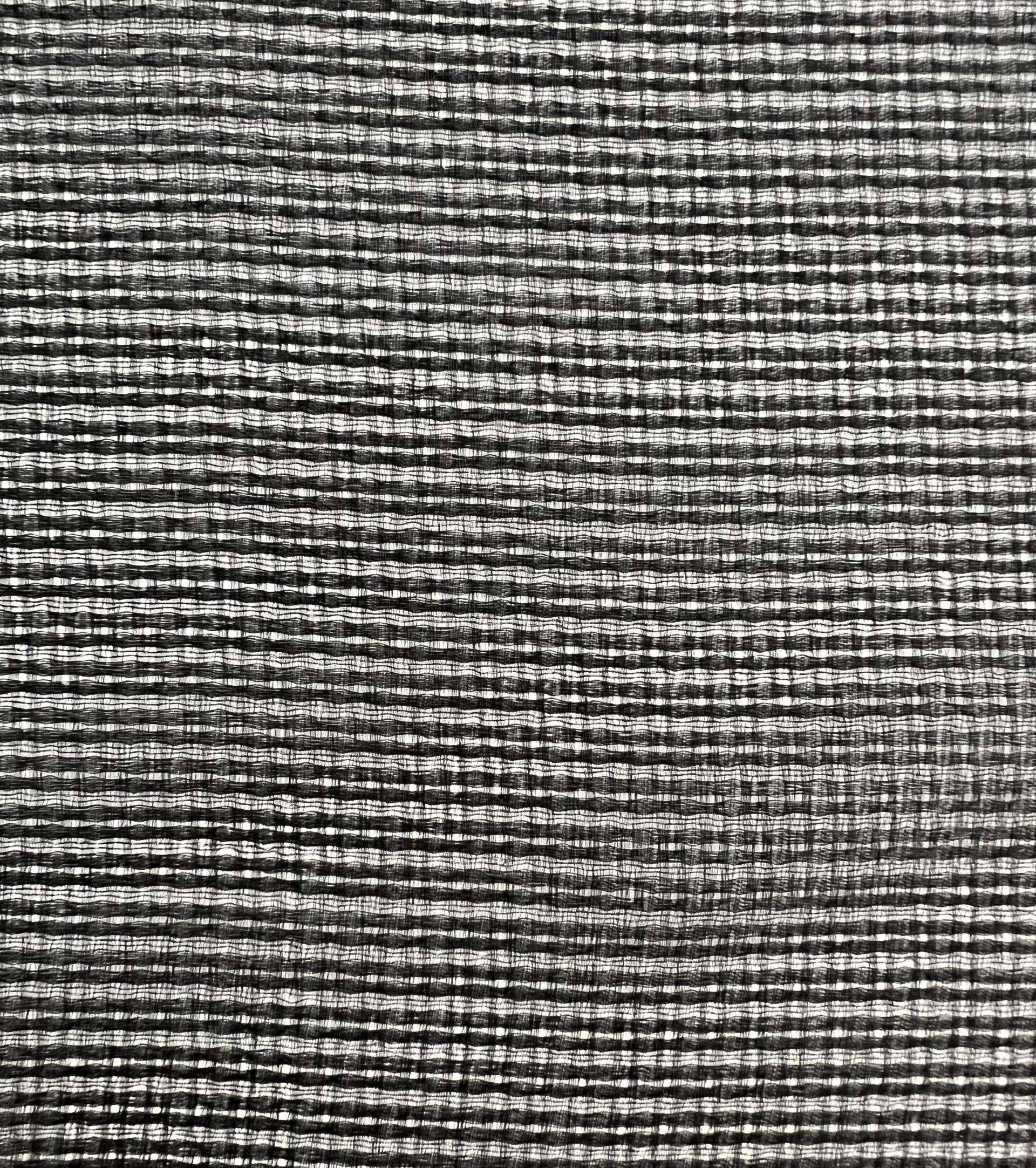 Pure Silk Marqusetté in Black
