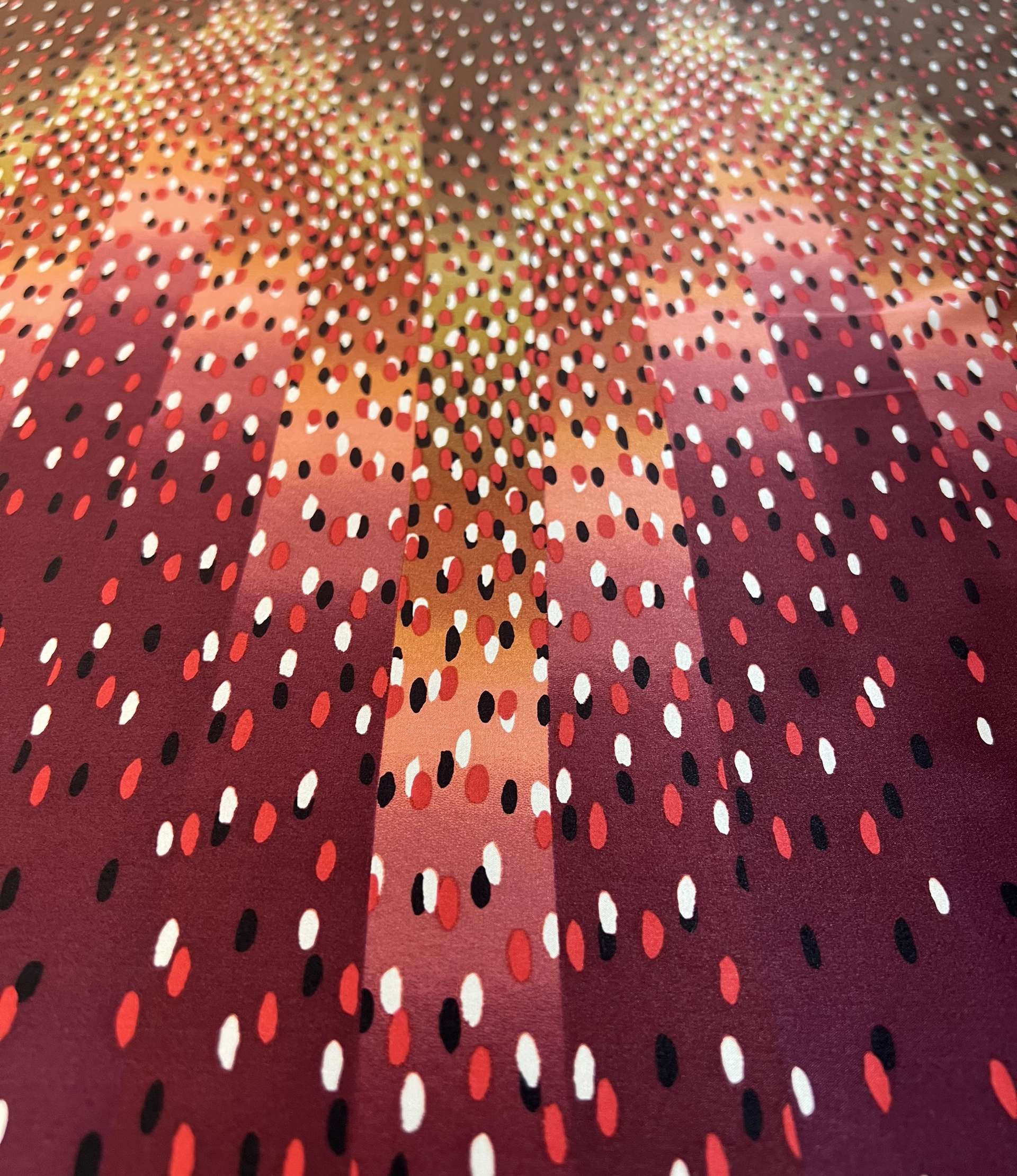 Printed Silk Charmeuse