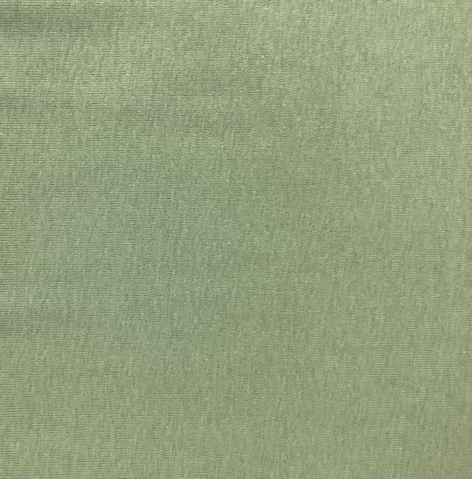100 % Cotton Rib Knit in Sage