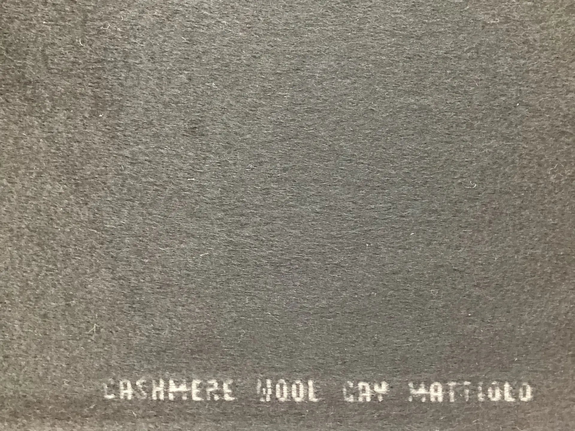 Cashmere & Wool Coating in Black