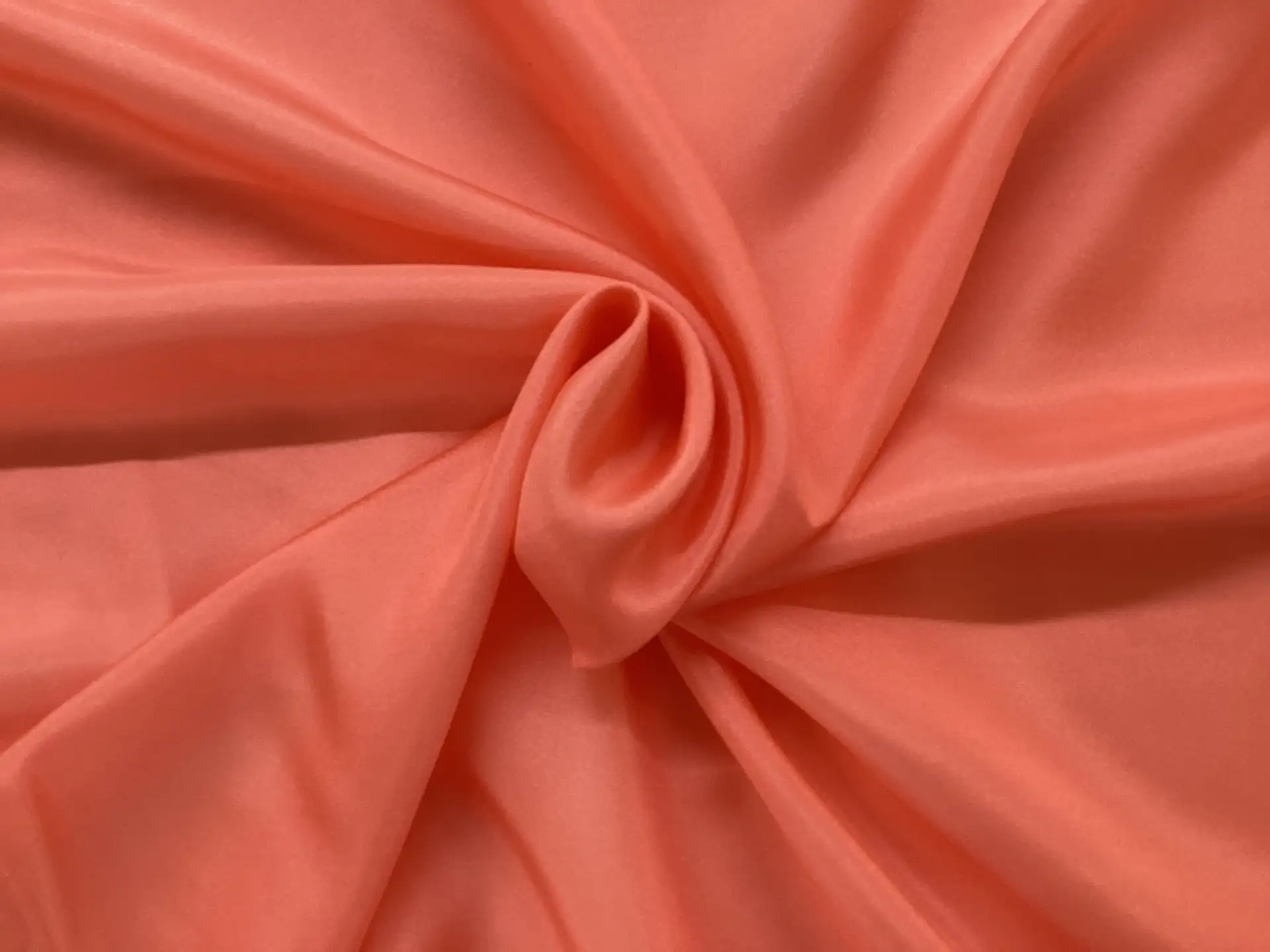 100% Silk Habotai in Salmon