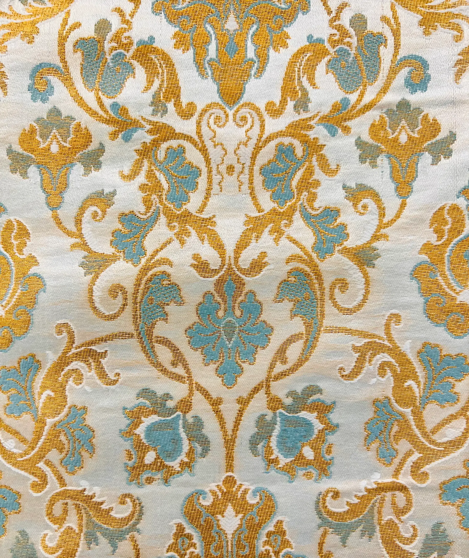 Metallic Brocade in