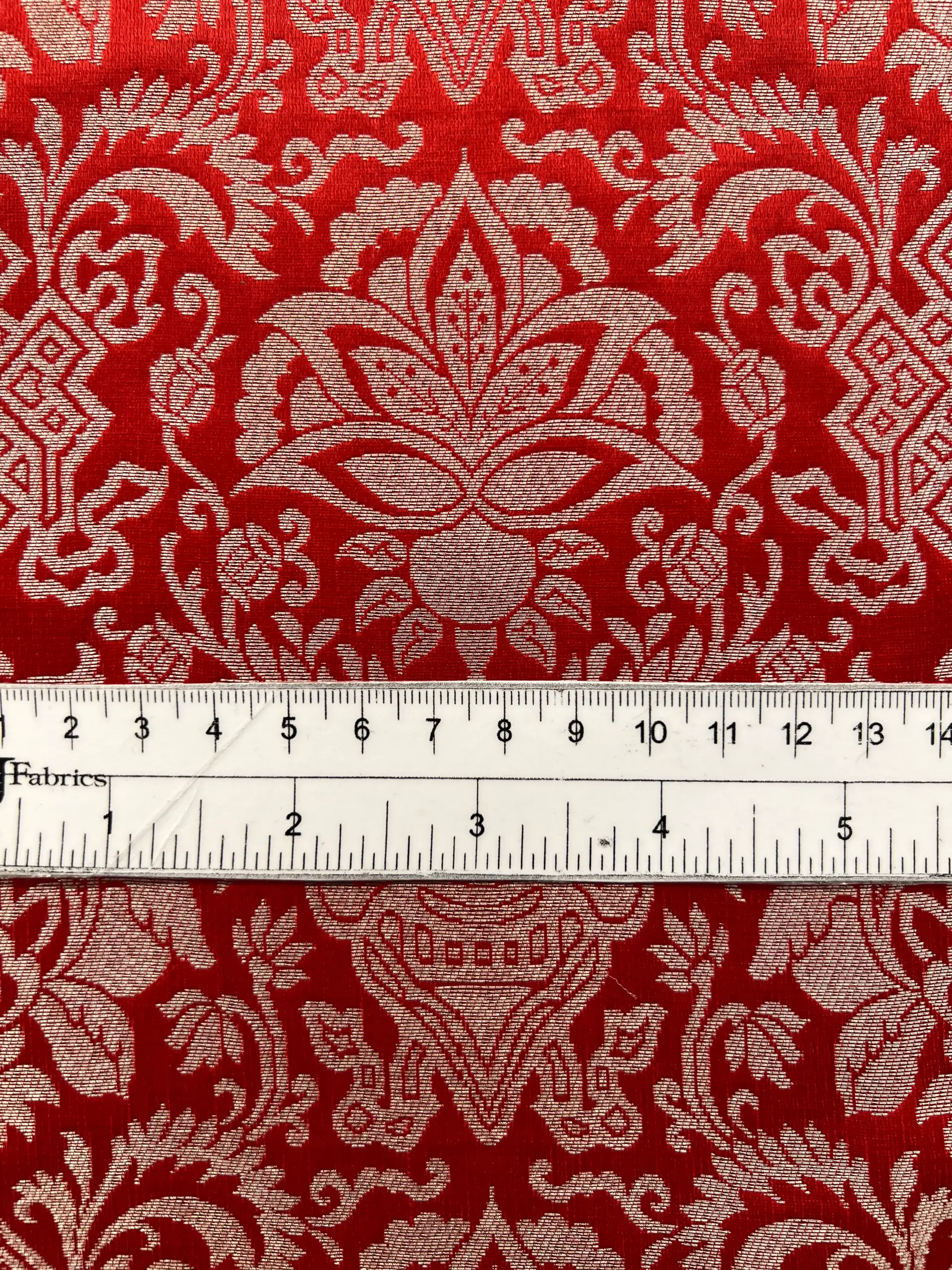 Metallic Brocade in