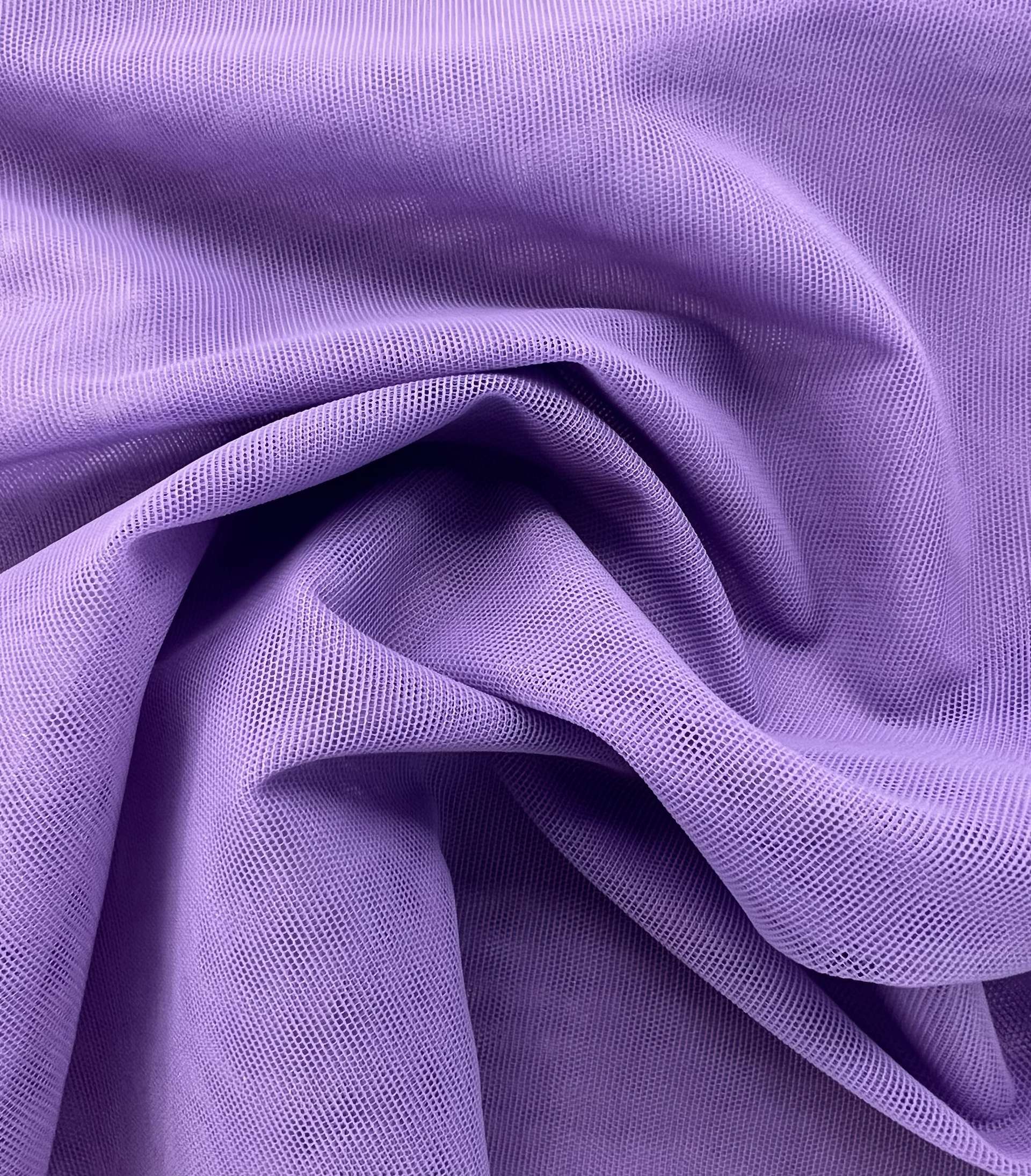Italian Stretch Nylon Illusion in Panse