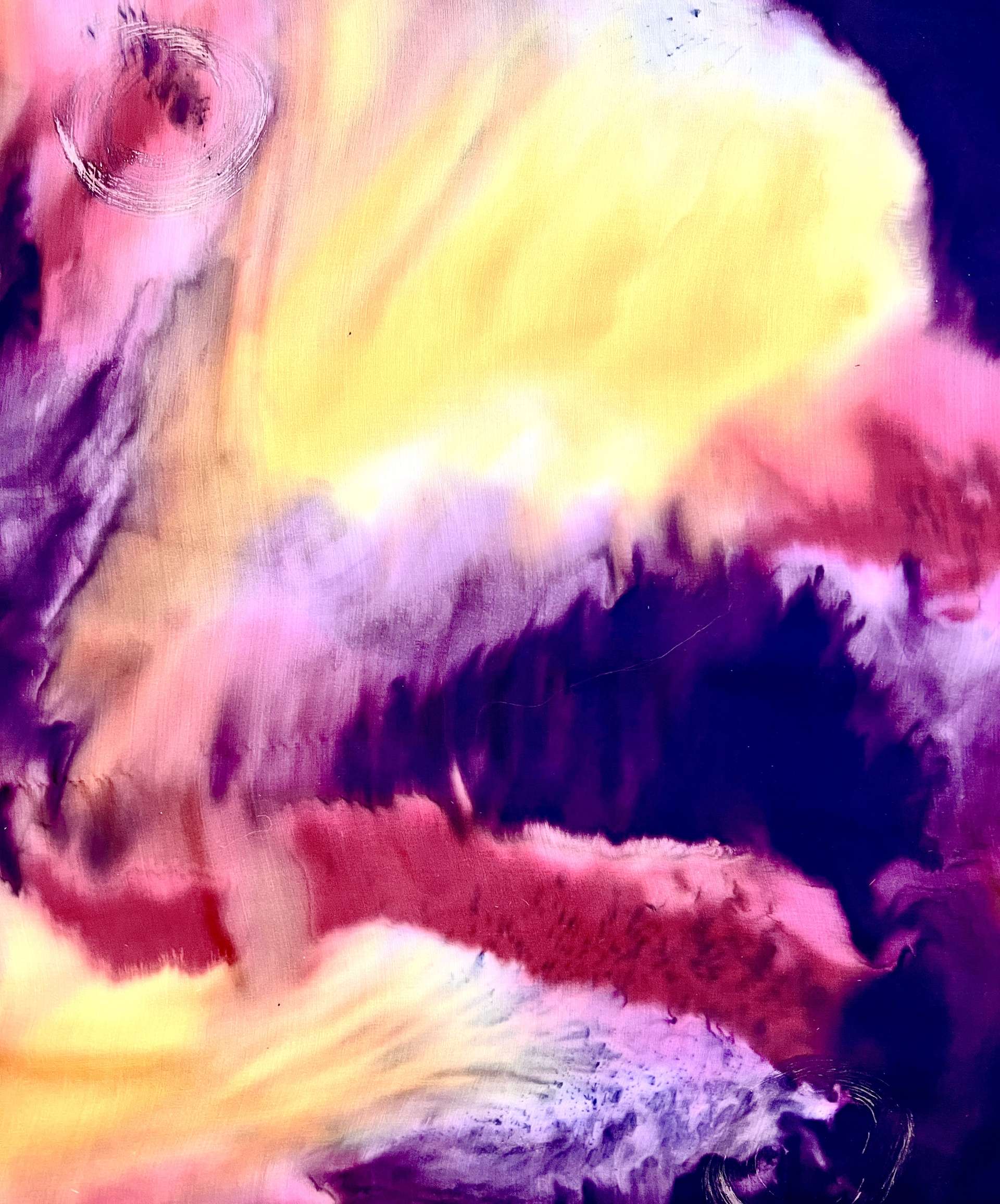 Tie Dye Silk Chiffon 