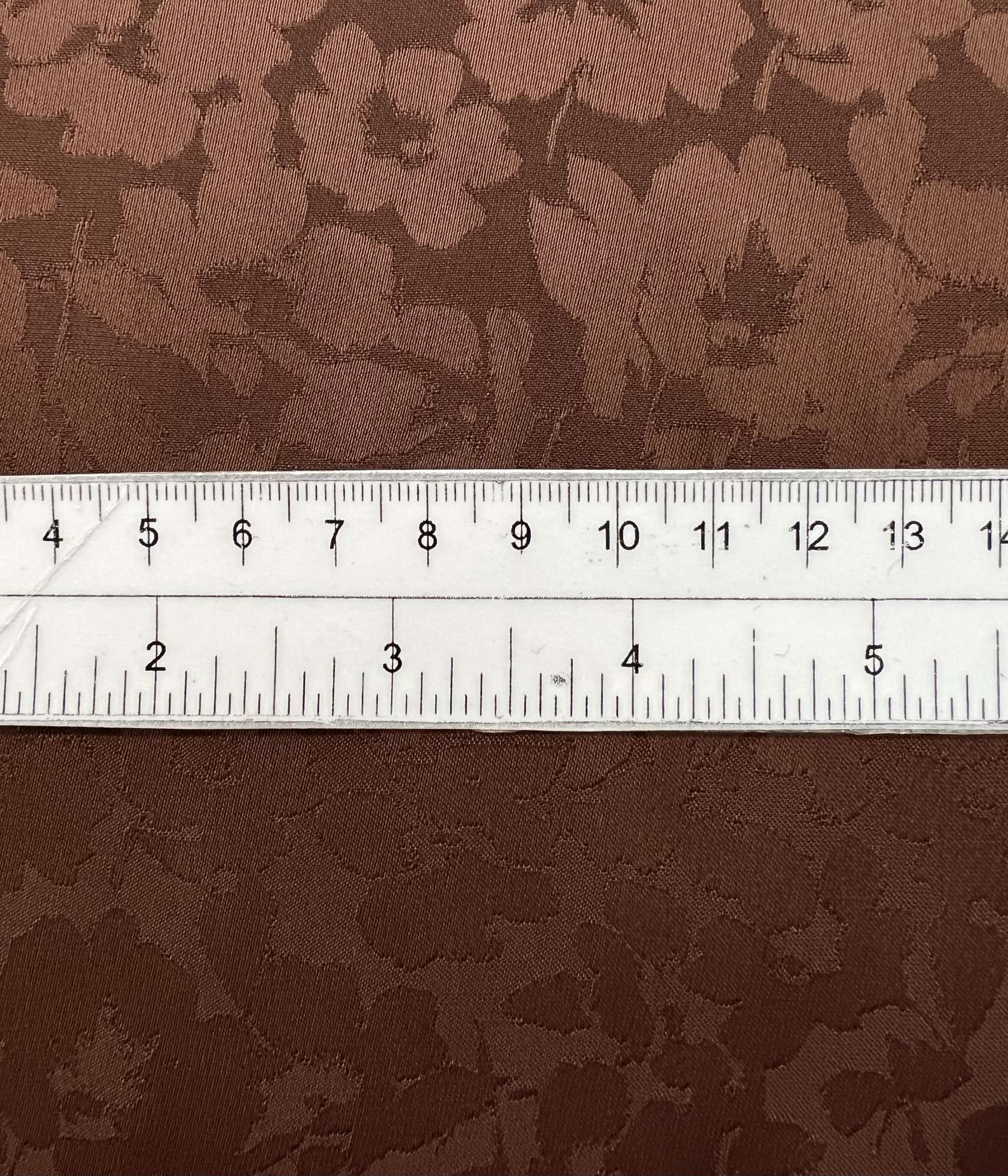 OEKO Polyester Jacquard in Brown