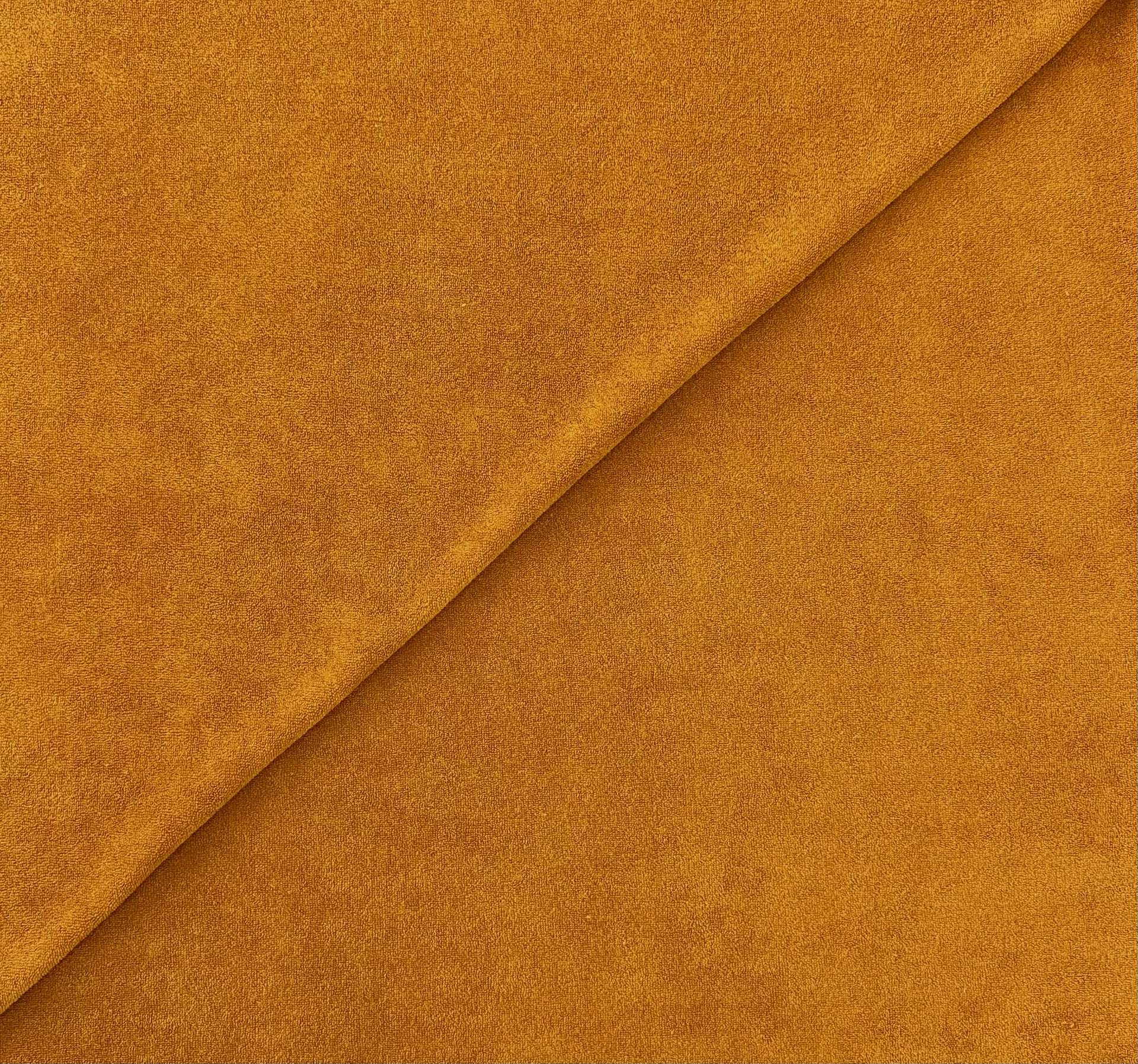 Cotton Knit Terry in Honey