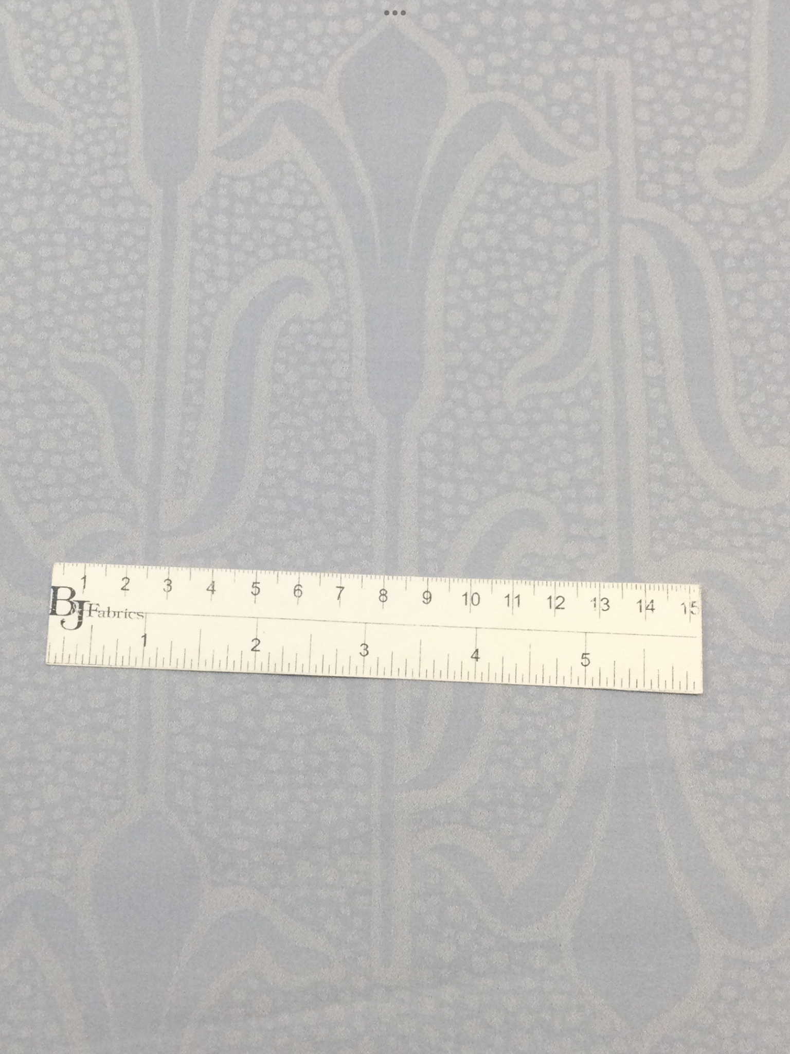Drapey Silk Art Deco Jacquard in Sky Blue