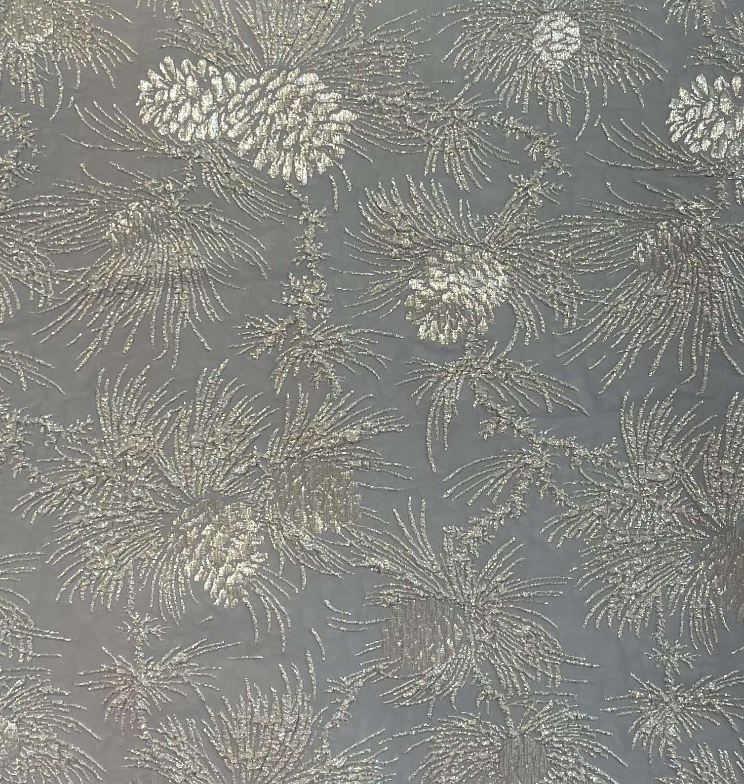 Made in France Stretch Metallic Brocade