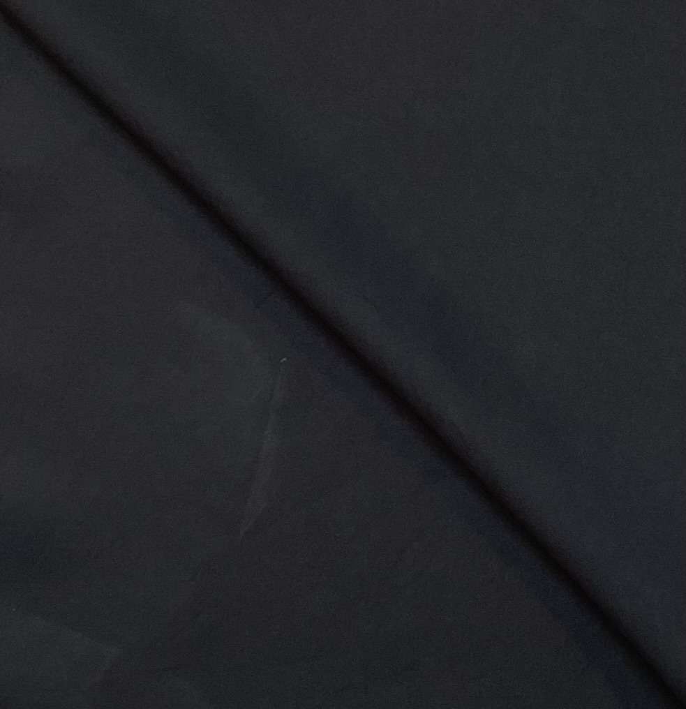 Viscose Stretch Charmeuse in Black