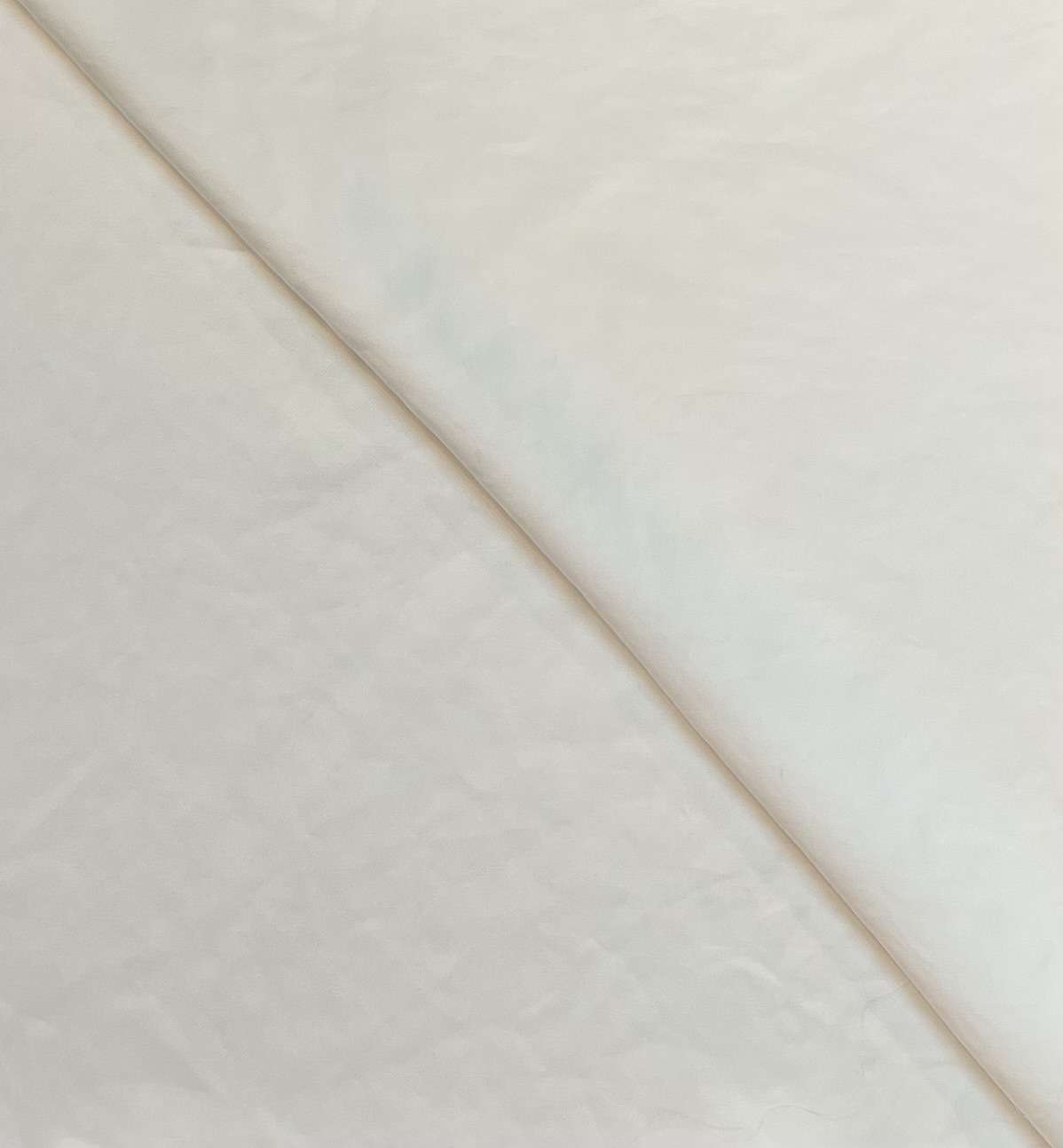 Viscose Stretch Charmeuse in Off White