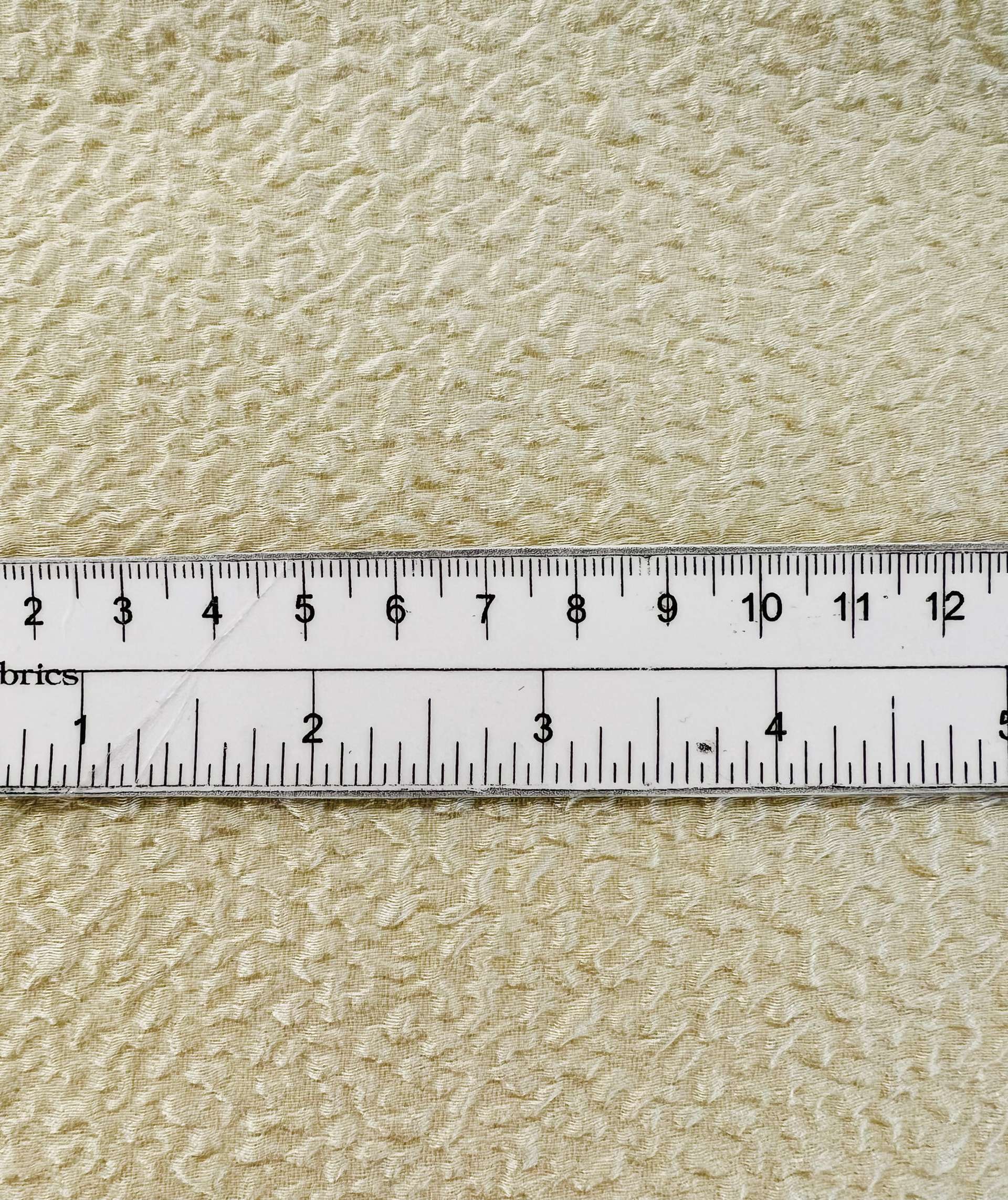 Silk Blend Organza Cloqué In Ivory