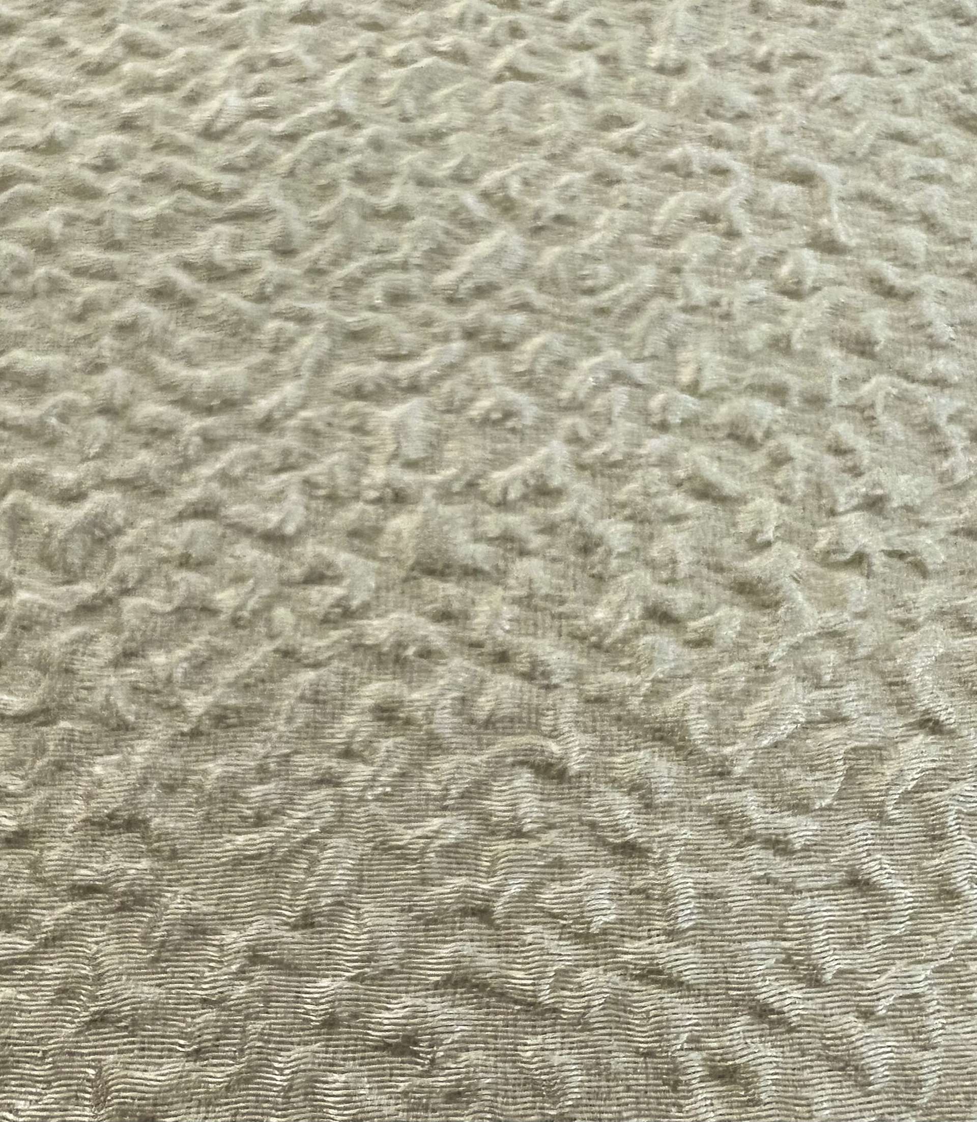 Silk Blend Organza Cloqué In Ivory