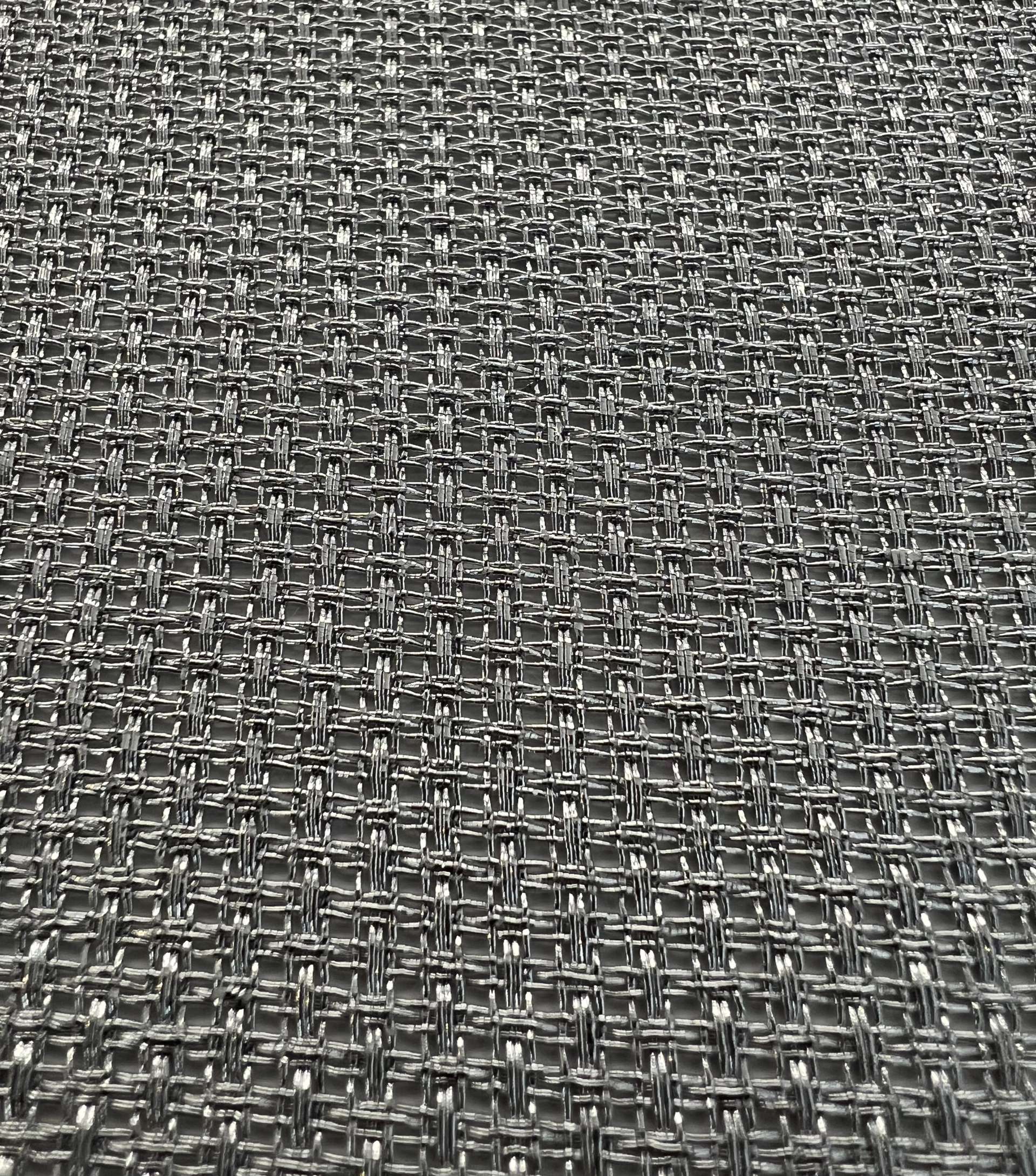 Metallic Mesh in Silver