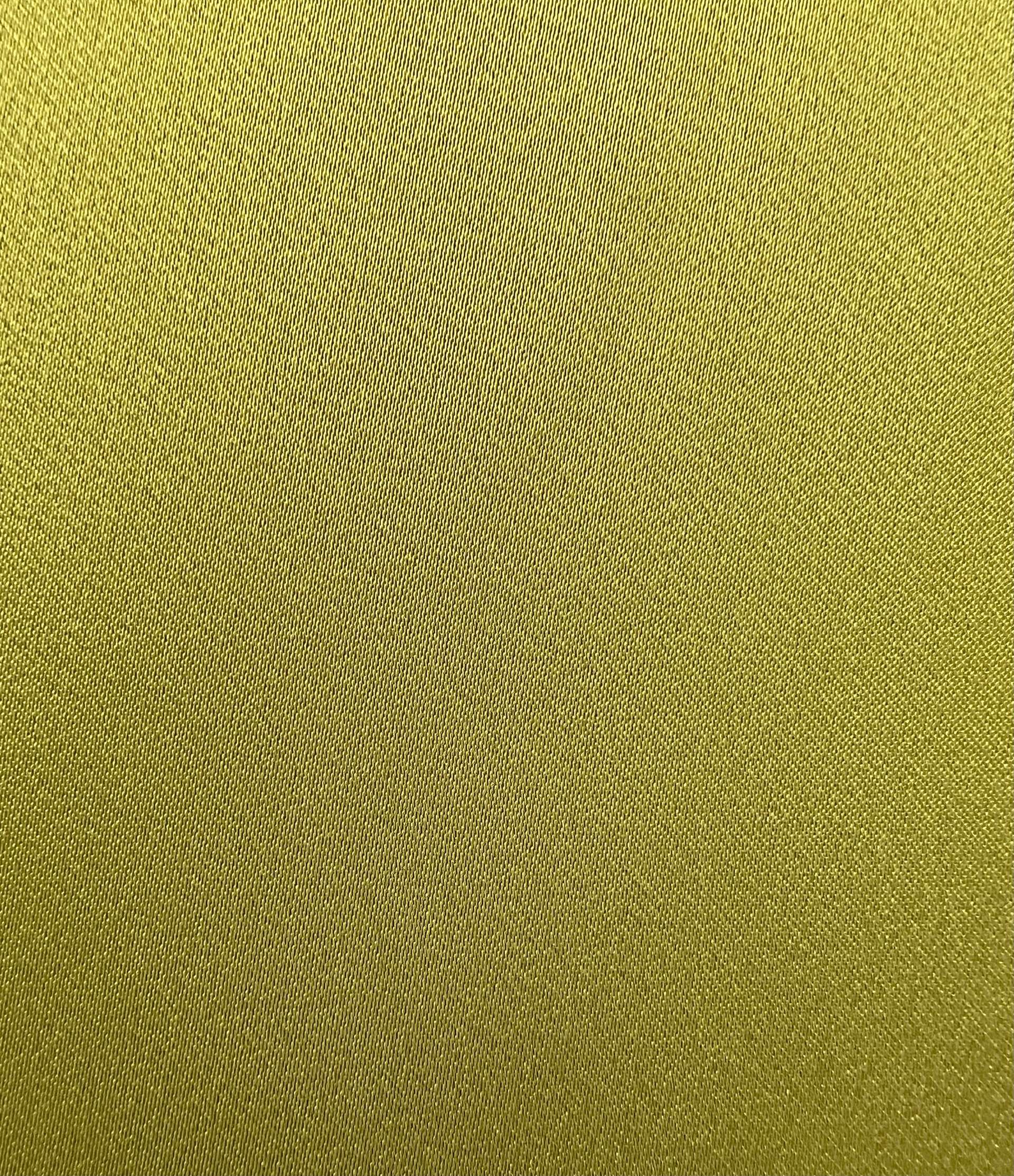 Stretch Twill Back Acetate Satin in Kiwi Green