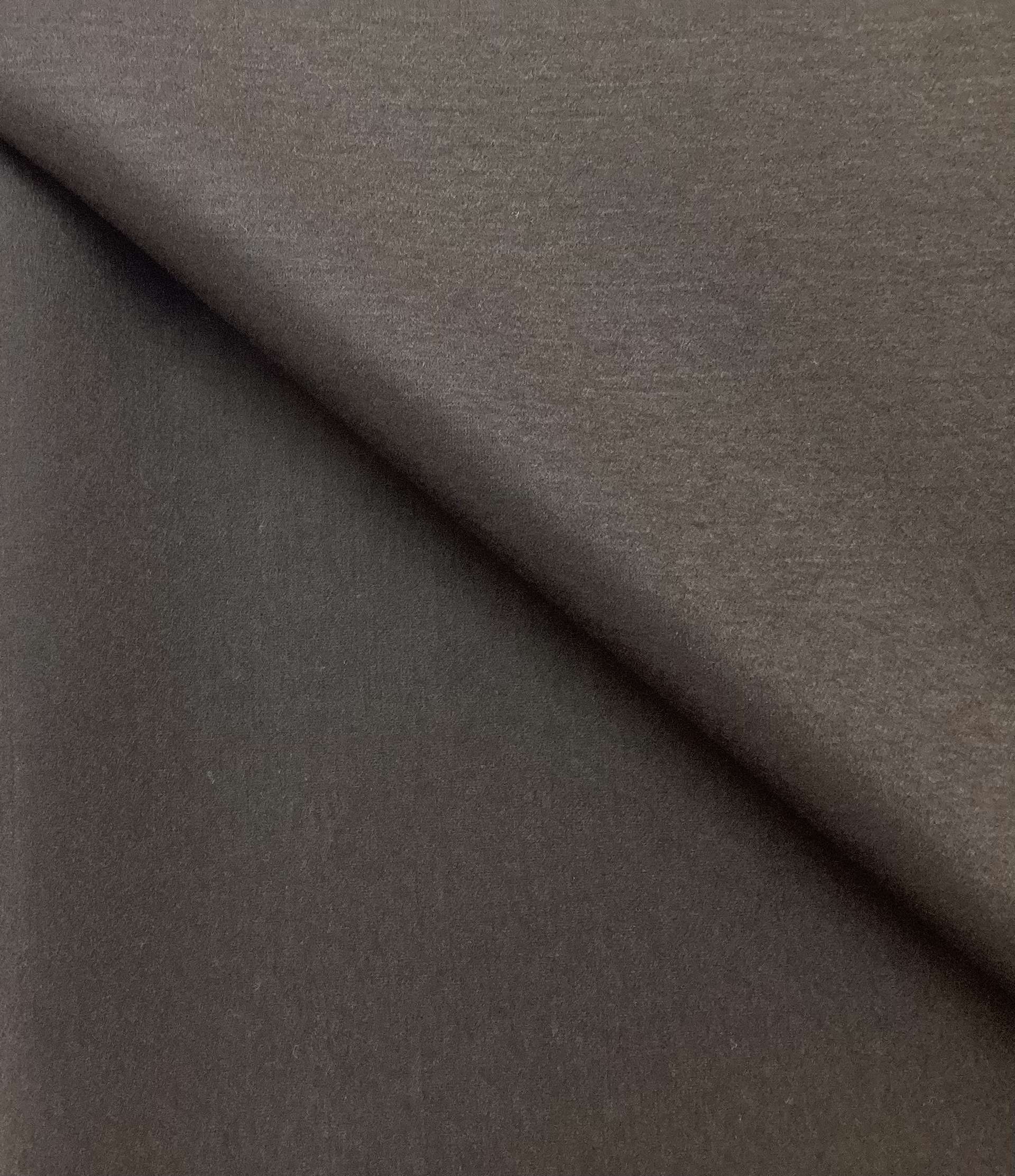 Italian Wool Nylon Lycra Blend Double Knit in Espresso 