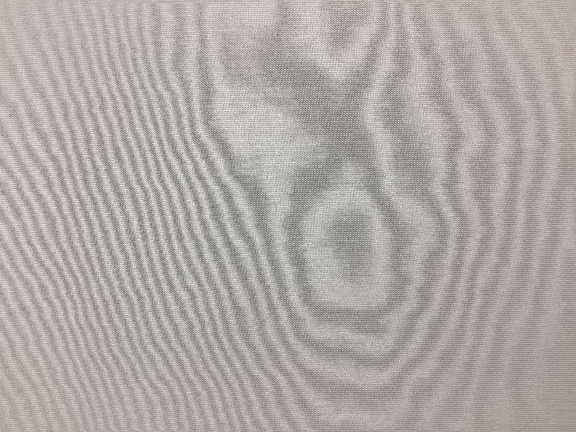 Cotton, Rayon & Lycra French Terry In White