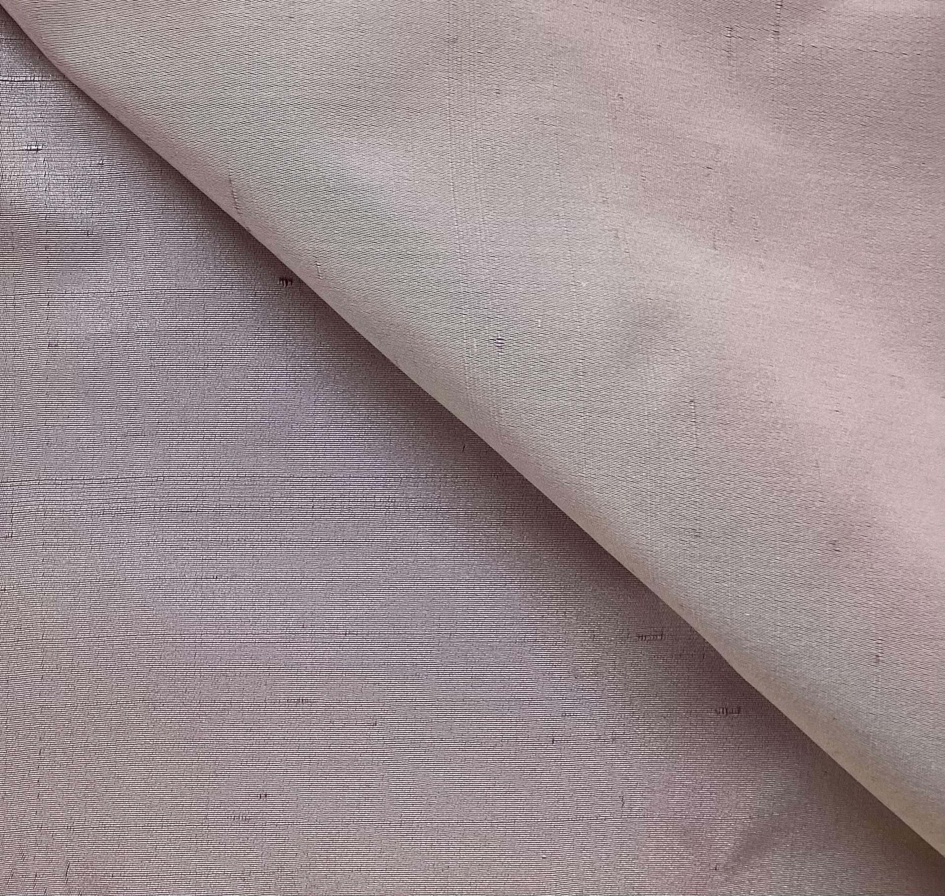 Made In Italy 100% Silk Iridescent Shantung Radzmir In Orchid 