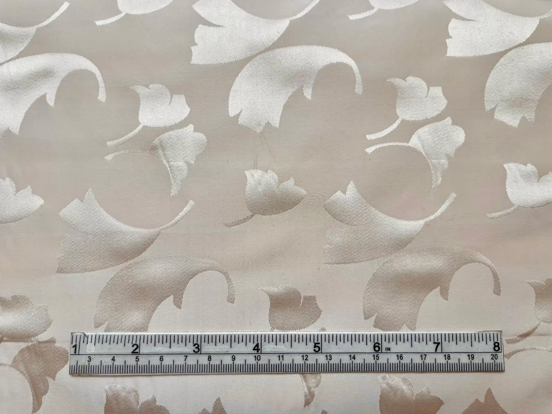 100% Silk Taffeta Jacquard