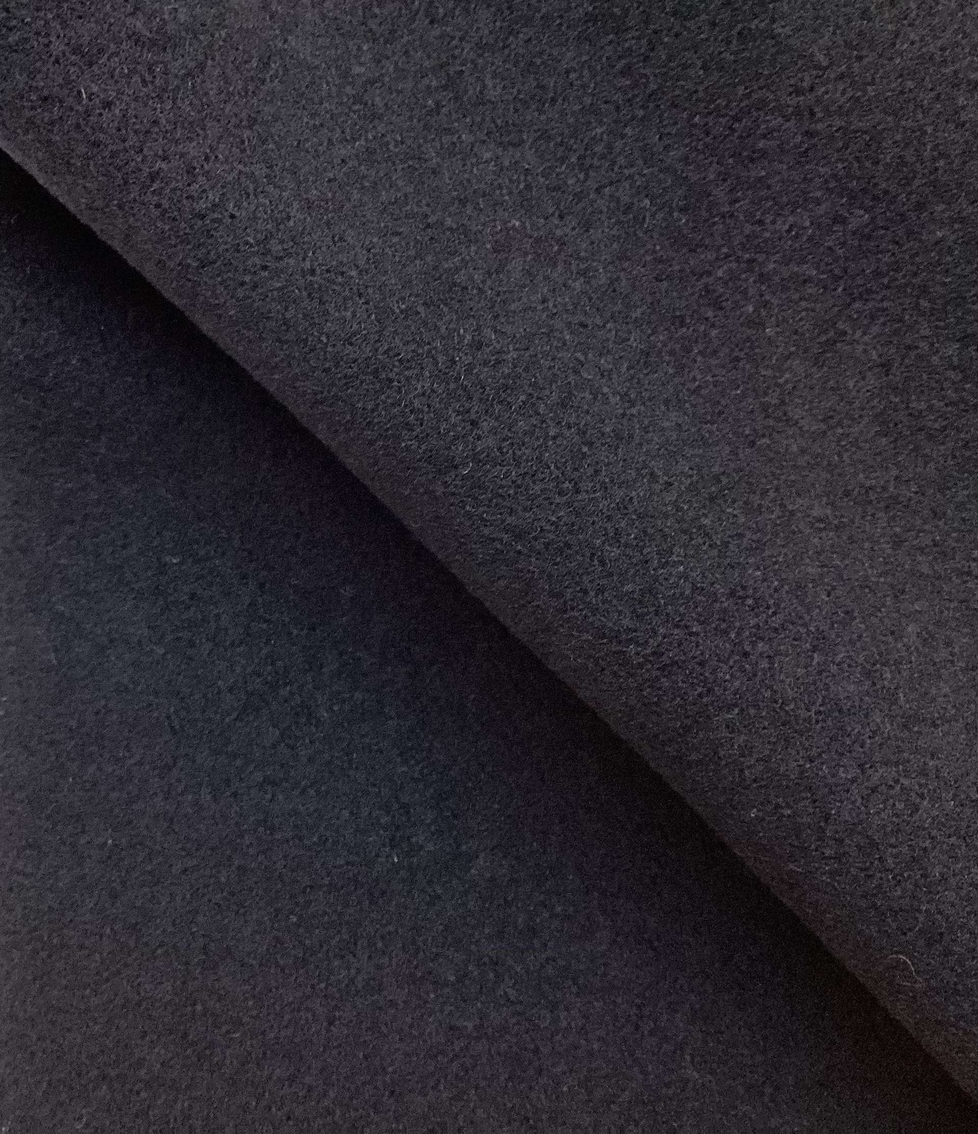 Made In Italy Cashmere & Wool Coating In Black
