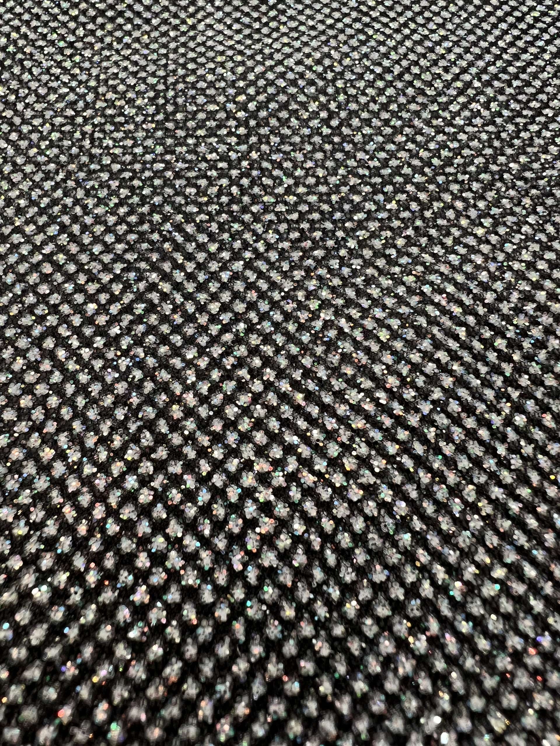 Glitter Tulle in Black