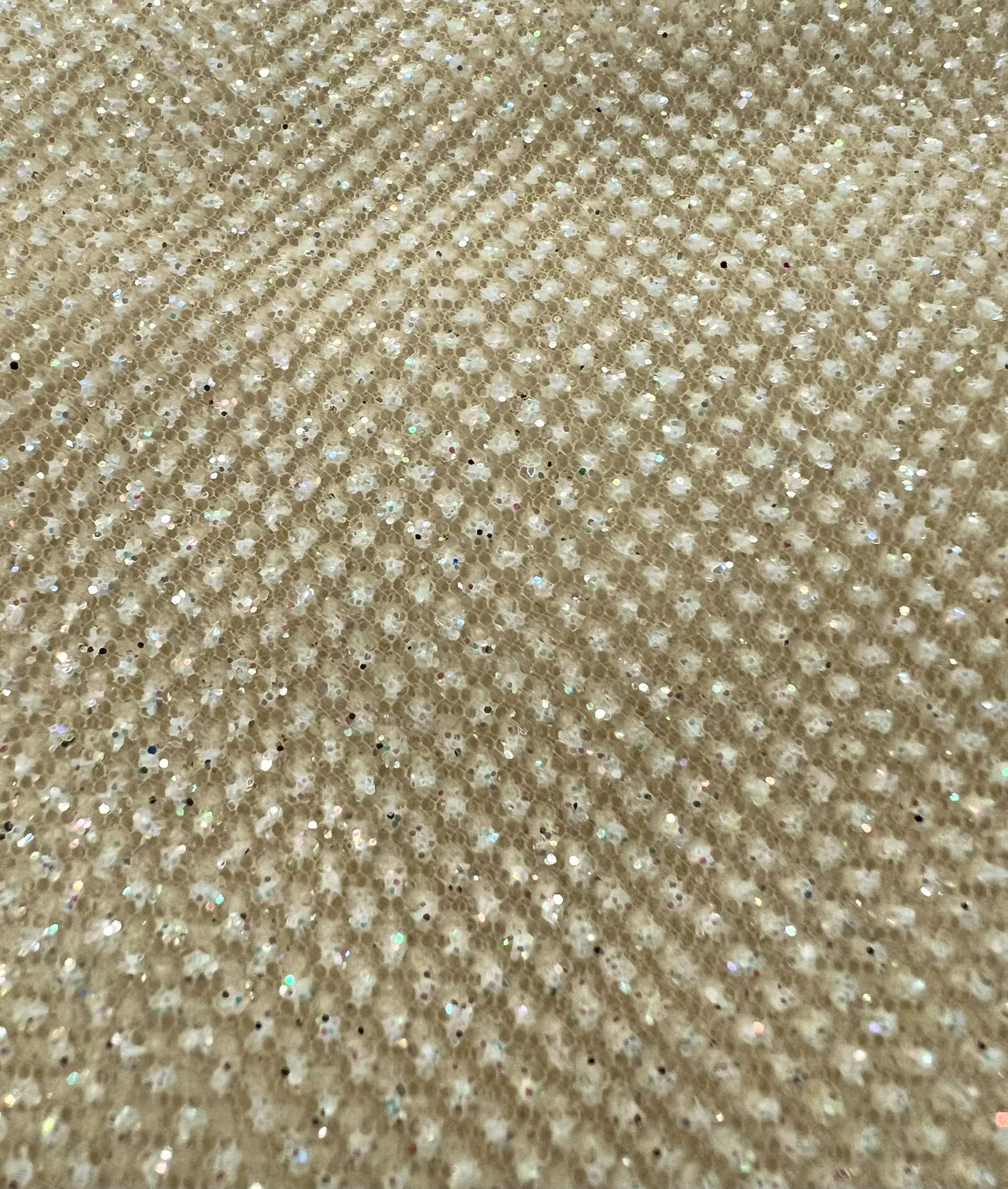 Glitter Tulle in Gold