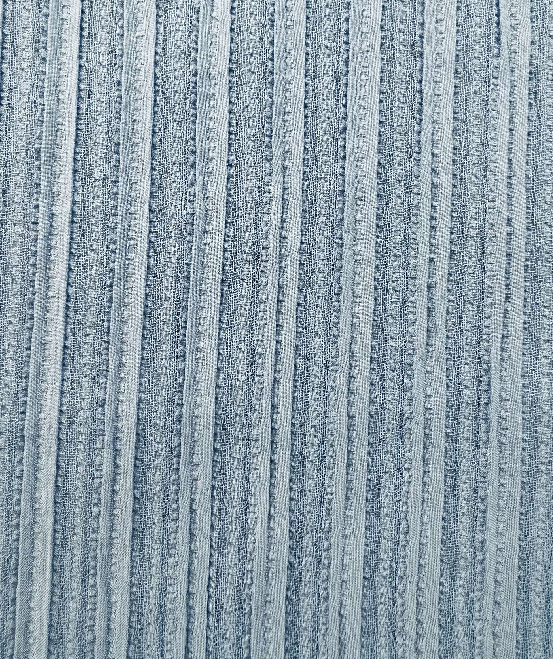 Silk & Rayon Matlassé in Soft Blue